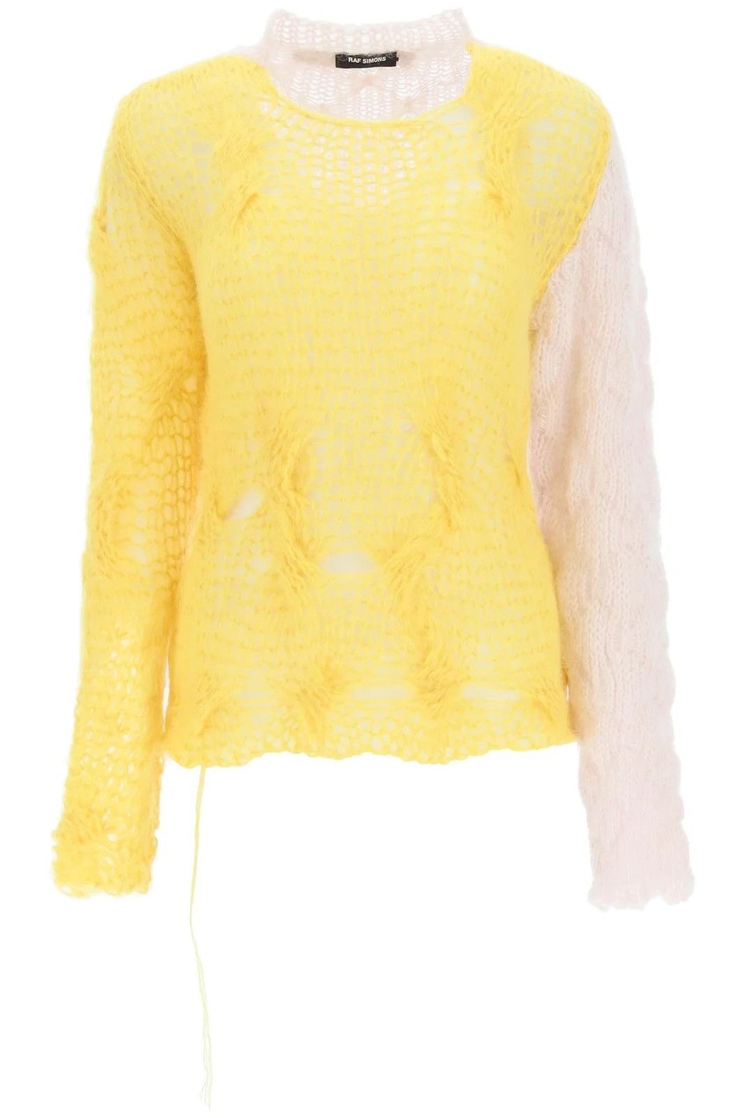 Raf Simons Raf Simons Distressed Effect Knit Jumper Size US S / EU 44-46 / 1 - 3 Thumbnail