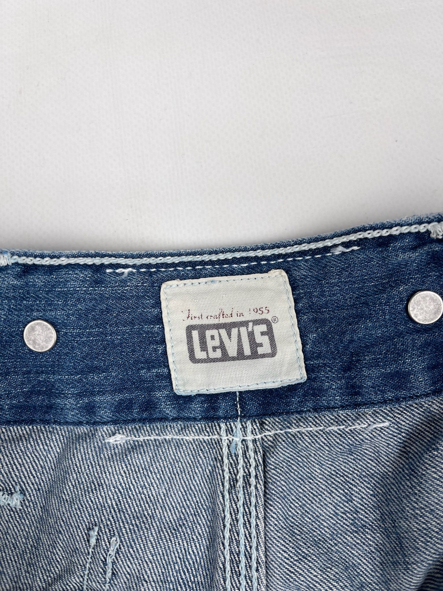 Levi's Vintage Levi’s engineer jeans denim actual size 36 Size US 36 / EU 52 - 8 Thumbnail