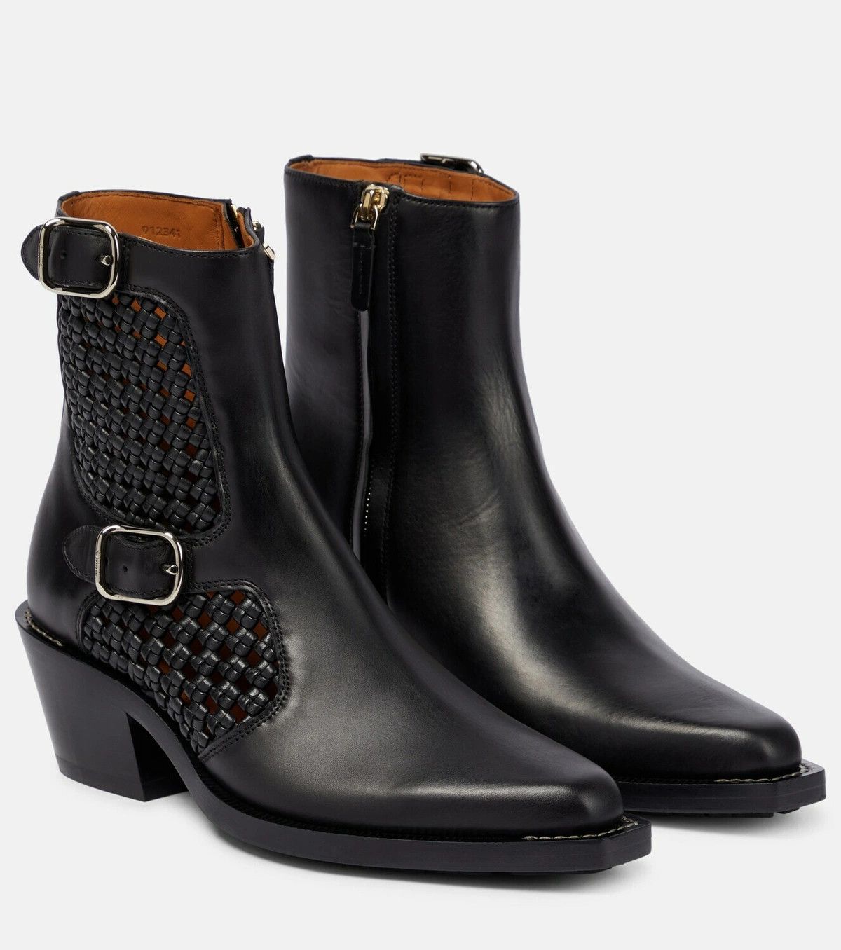 Chloe o1y0825 Ankle Boots in Black Size US 7 / IT 37 - 1 Thumbnail