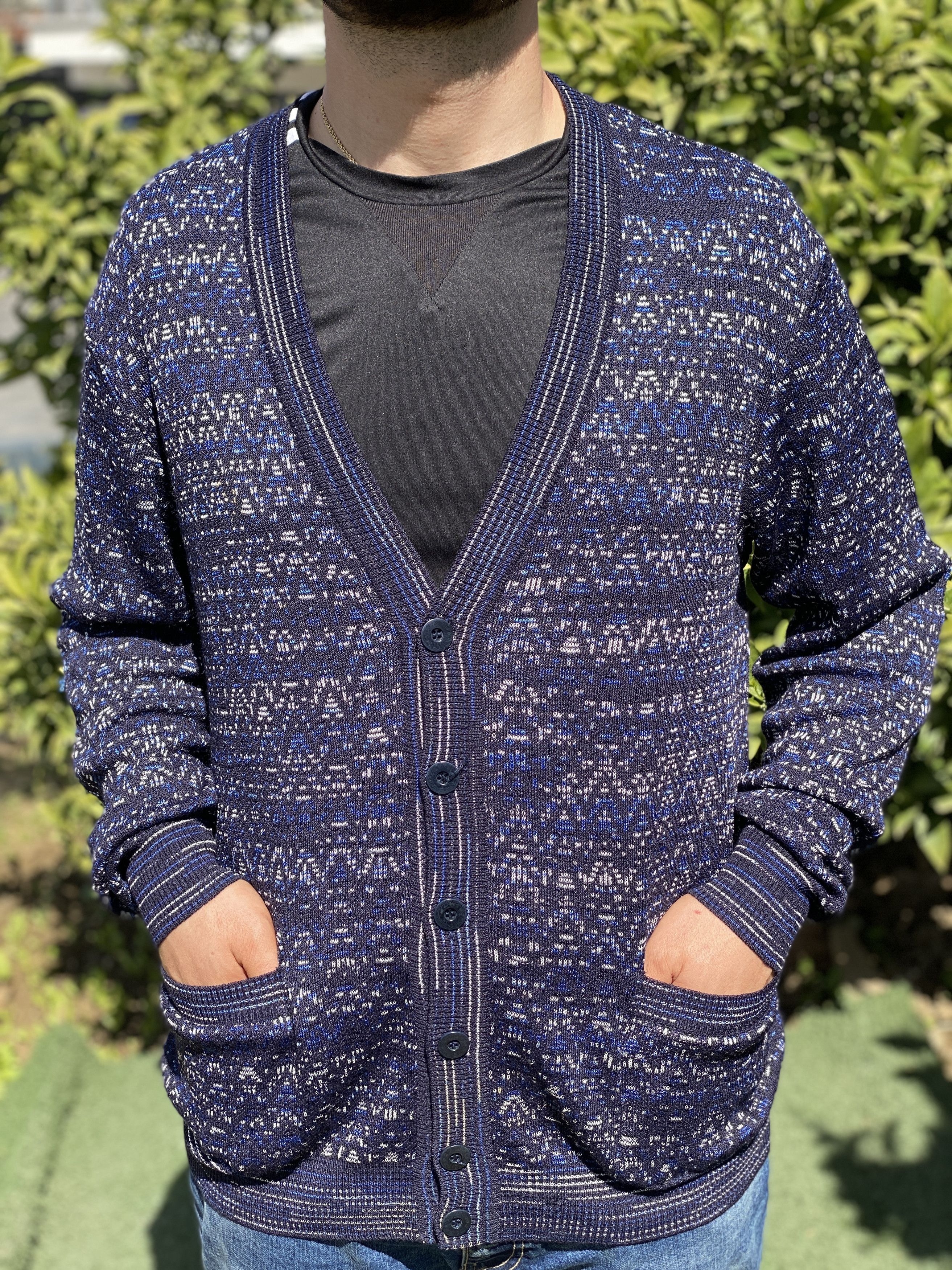 Missoni Sport Missoni Cardigan 3D Pullover Retro Size 52 L Jeresy Size US L / EU 52-54 / 3 - 20 Thumbnail