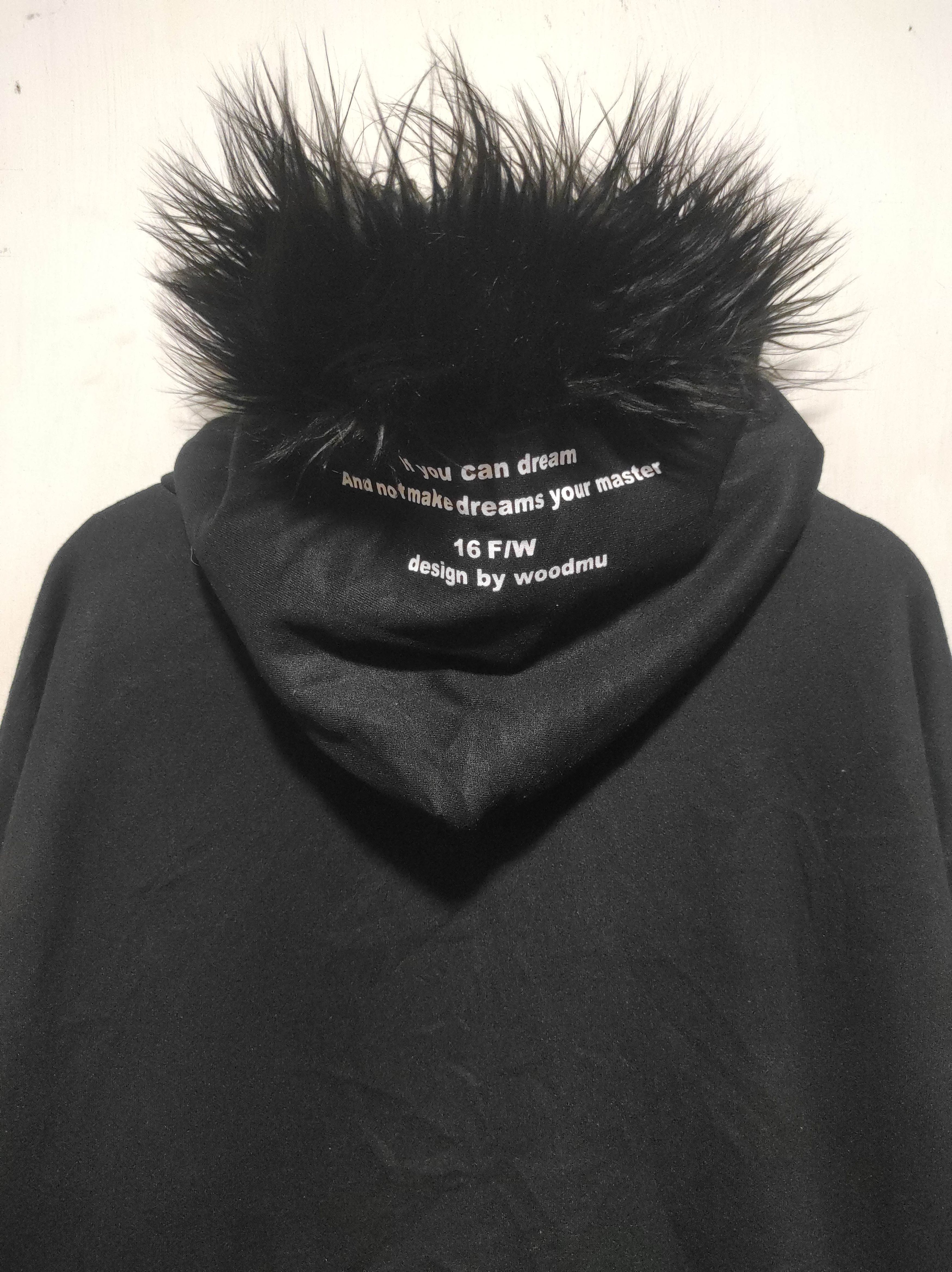 If Six Was Nine Black Fur Hoodie IfSixWasNine LGB style Size US L / EU 52-54 / 3 - 9 Thumbnail