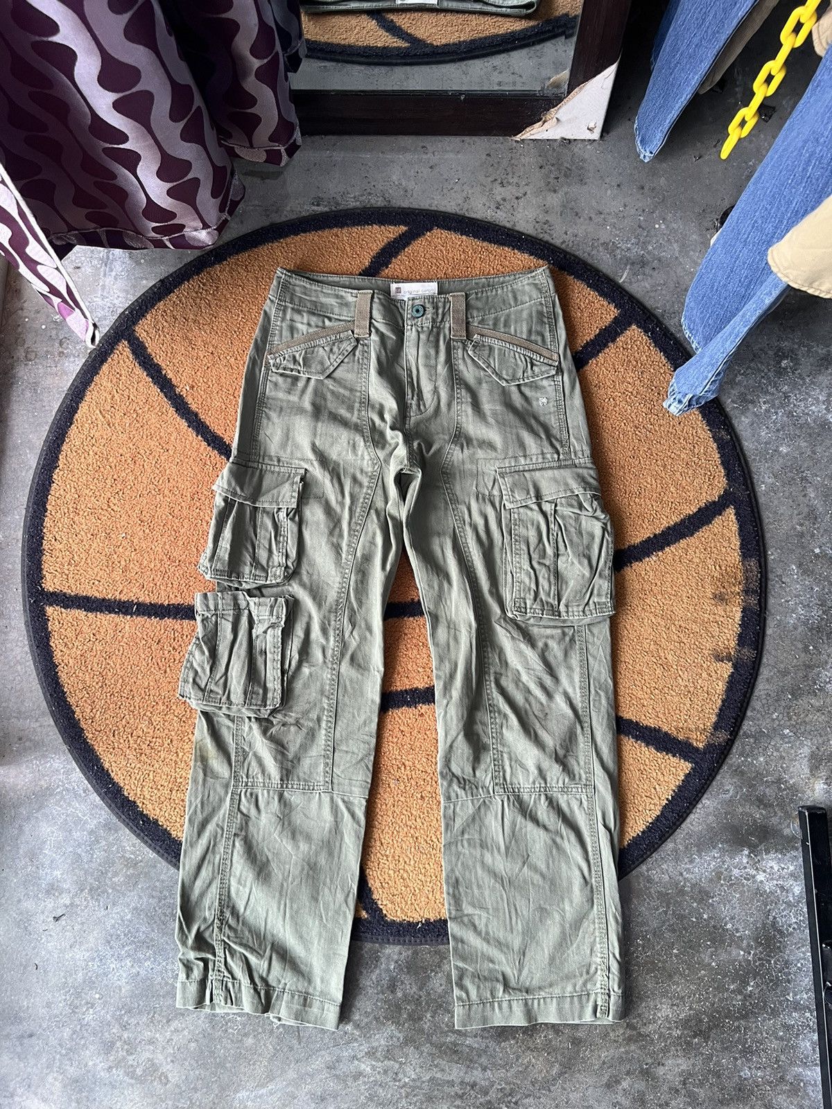 Gap 🔥Rare Gap 7 Pockets Cargo Pant Size US 31 - 2 Thumbnail