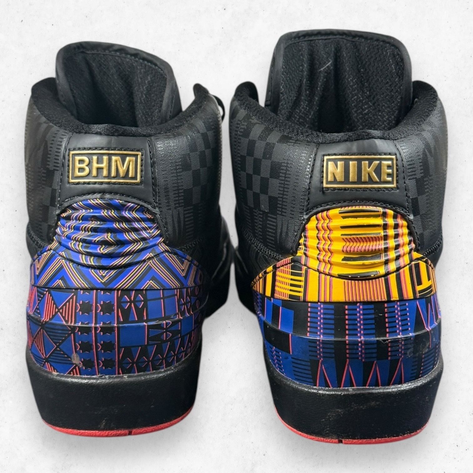 Jordan Brand Air Jordan 2 Retro BHM Black/Kente Size 10.5 Size US 10.5 / EU 43-44 - 8 Thumbnail