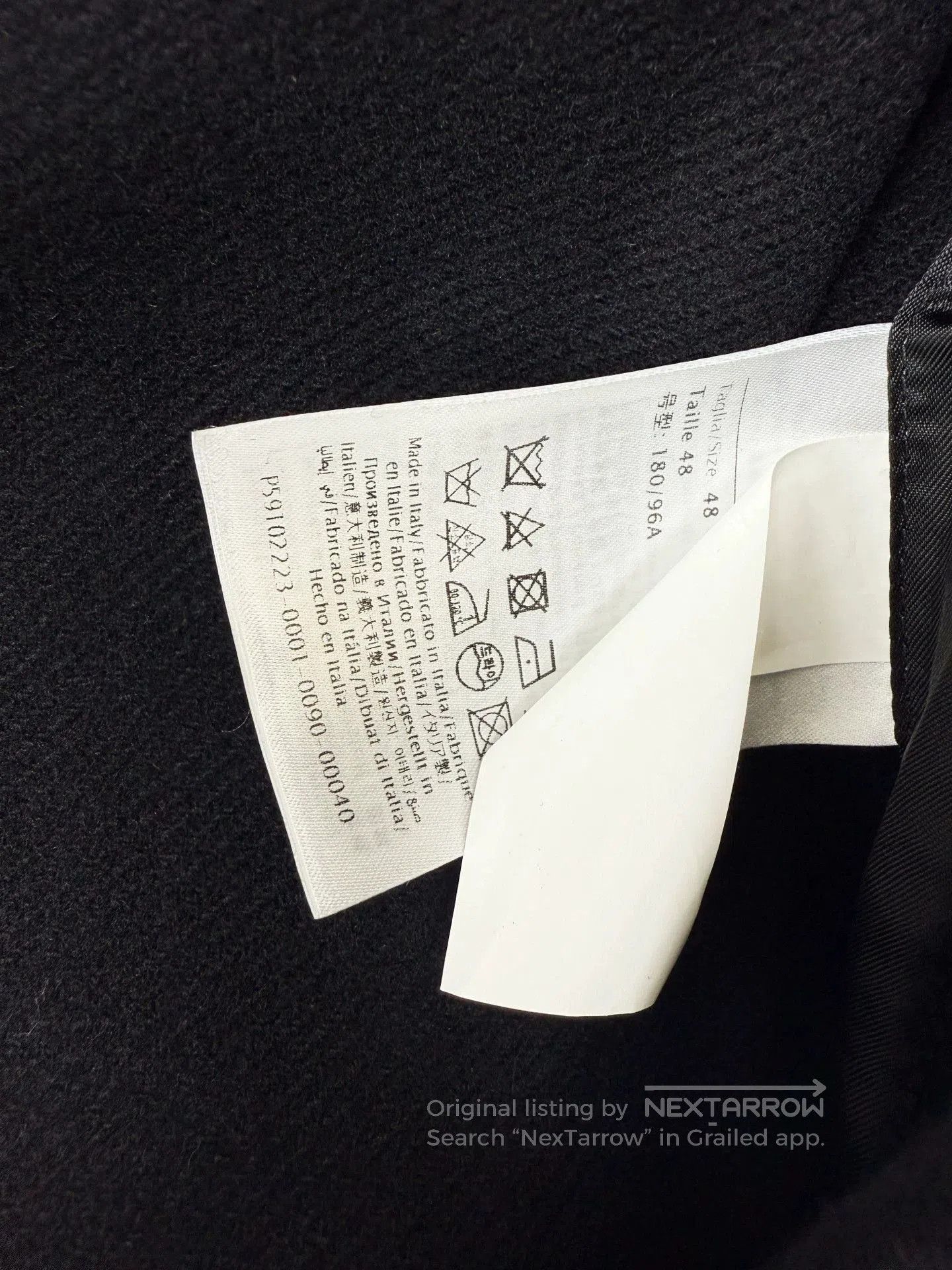 Valentino VALENTINO Wool Double-Breasted Coat. Size US XS / EU 42 / 0 - 8 Thumbnail