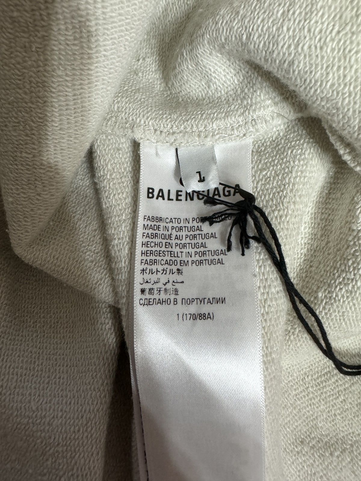 Balenciaga Balenciaga AW22 Be Different Hoodie Sz.1 Size US S / EU 44-46 / 1 - 7 Thumbnail