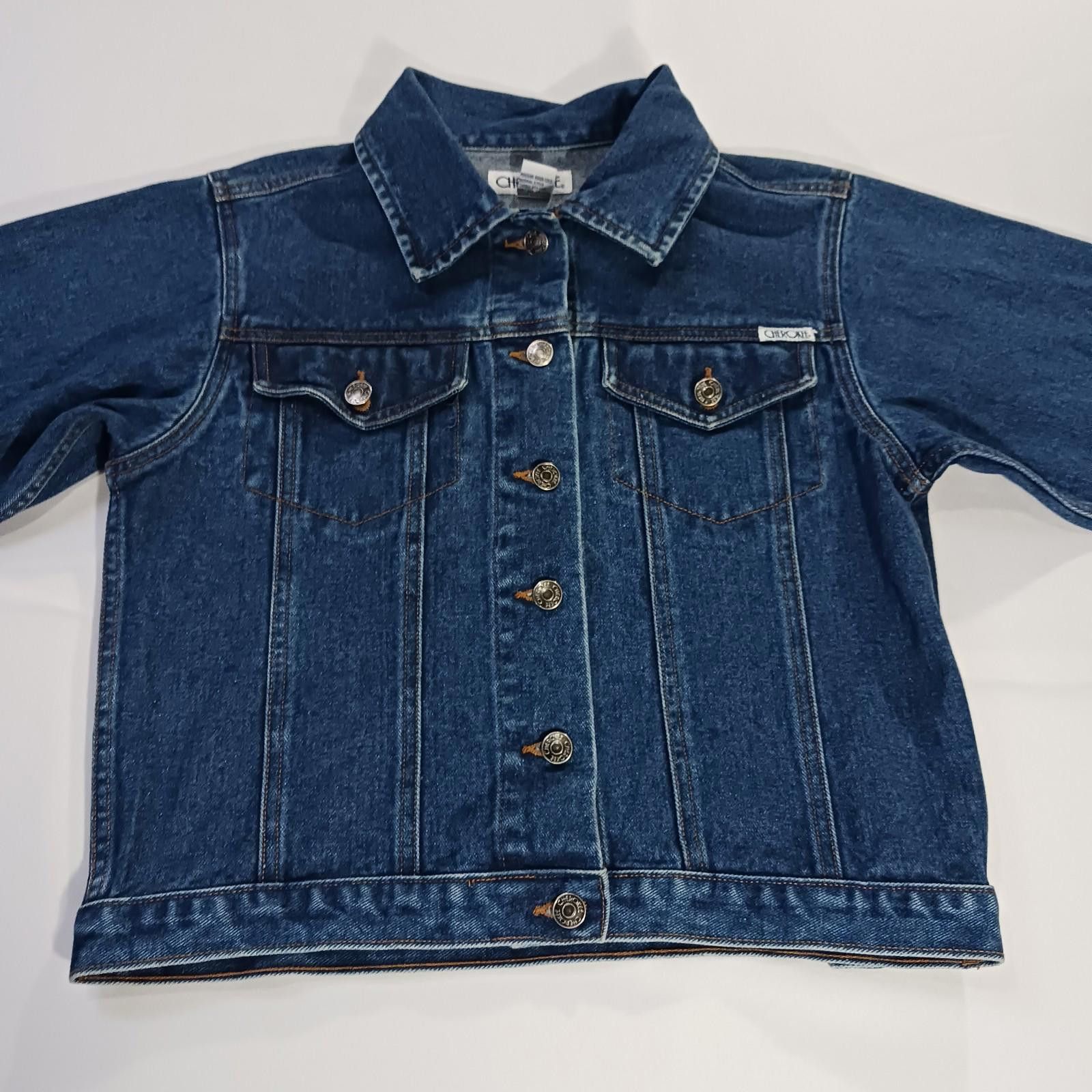 Cherokee Cherokee RN#17730 Women’s Blue Cotton Jacket Pockets Size XL Size XL / US 12-14 / IT 48-50 - 10 Thumbnail