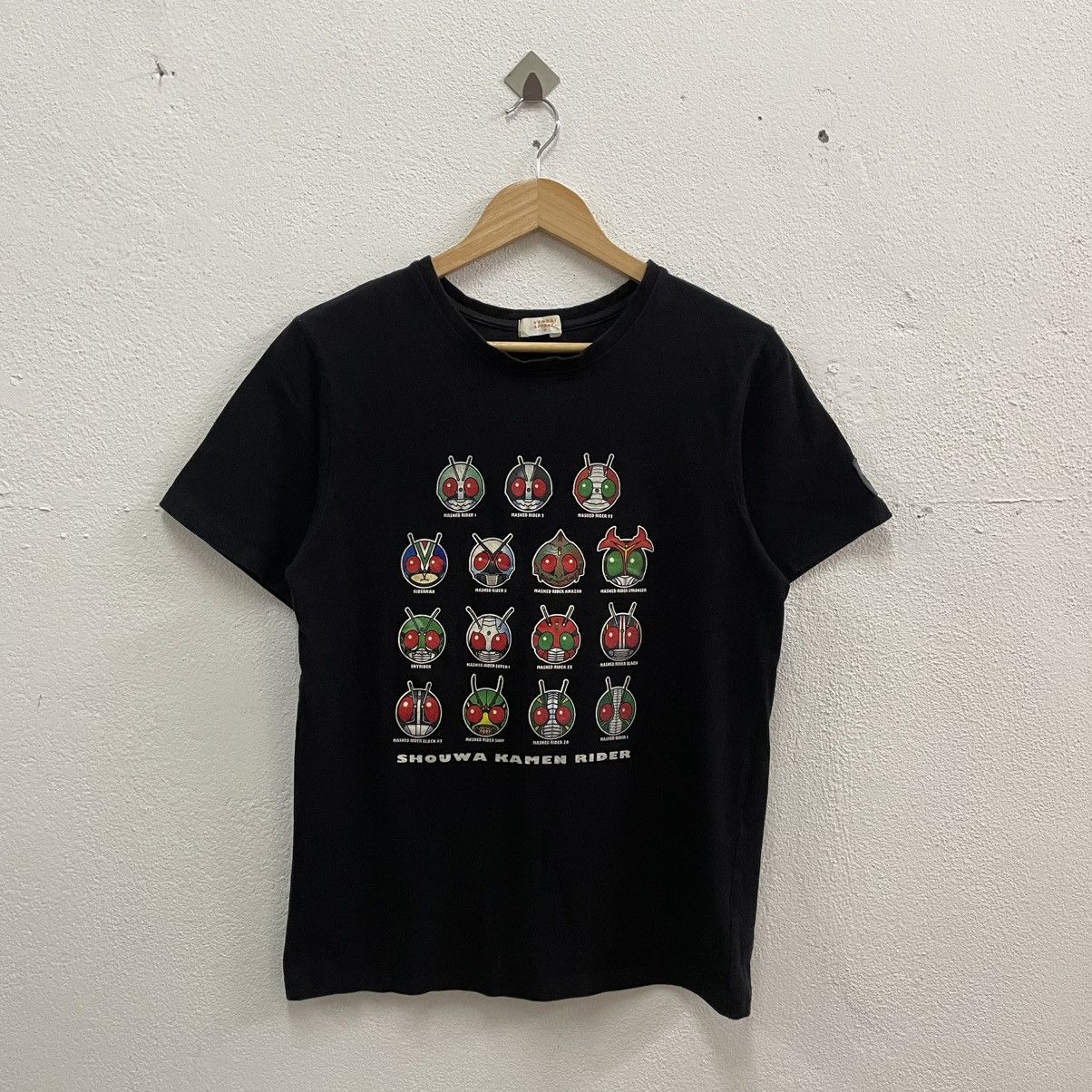 Japanese Brand 🔥🇯🇵Vintage Bandai Kamen Rider Shouwa Edition Promo Tee Size US S / EU 44-46 / 1 - 1 Thumbnail