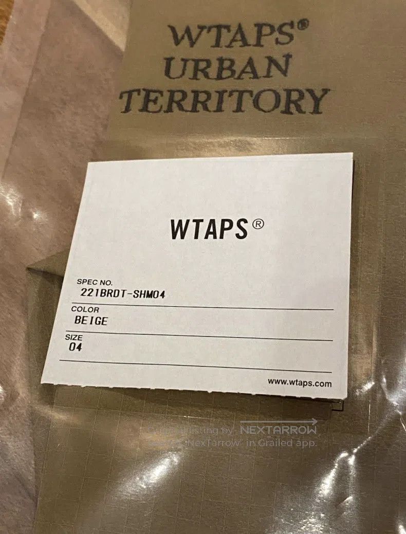 Wtaps Wtaps The hooded jacket is a single-layer jacket. Size US XL / EU 56 / 4 - 9 Thumbnail