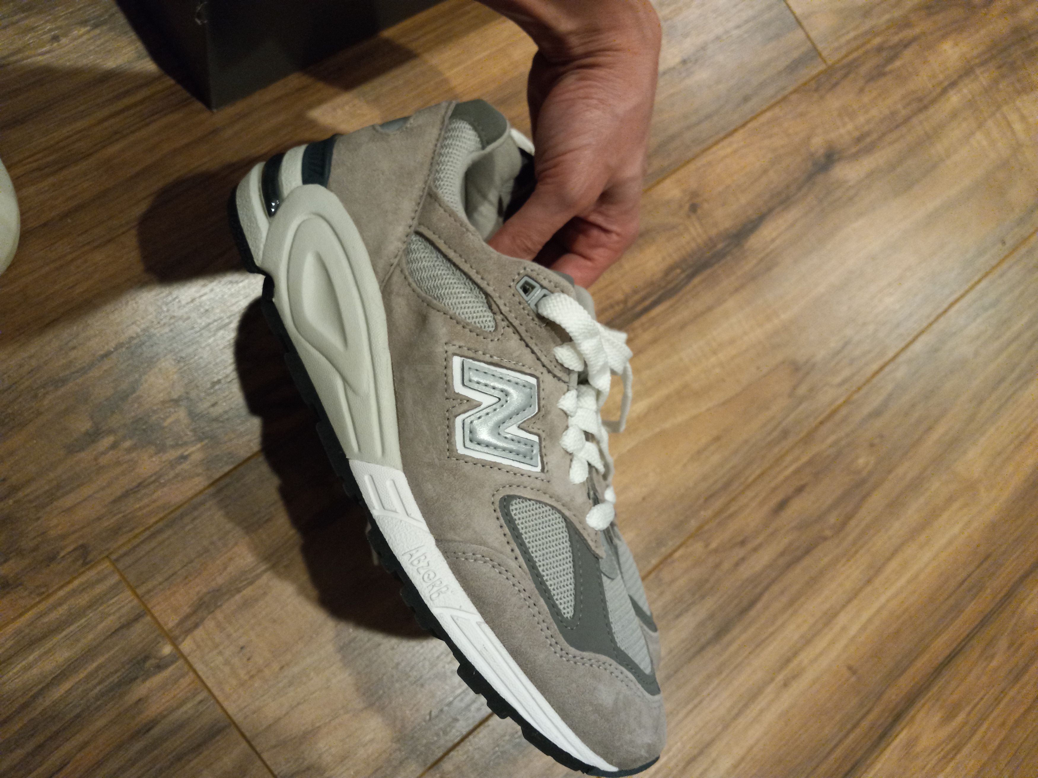 New Balance New Balance 990v2 Made in USA Gray Size US 8 / EU 41 - 1 Thumbnail