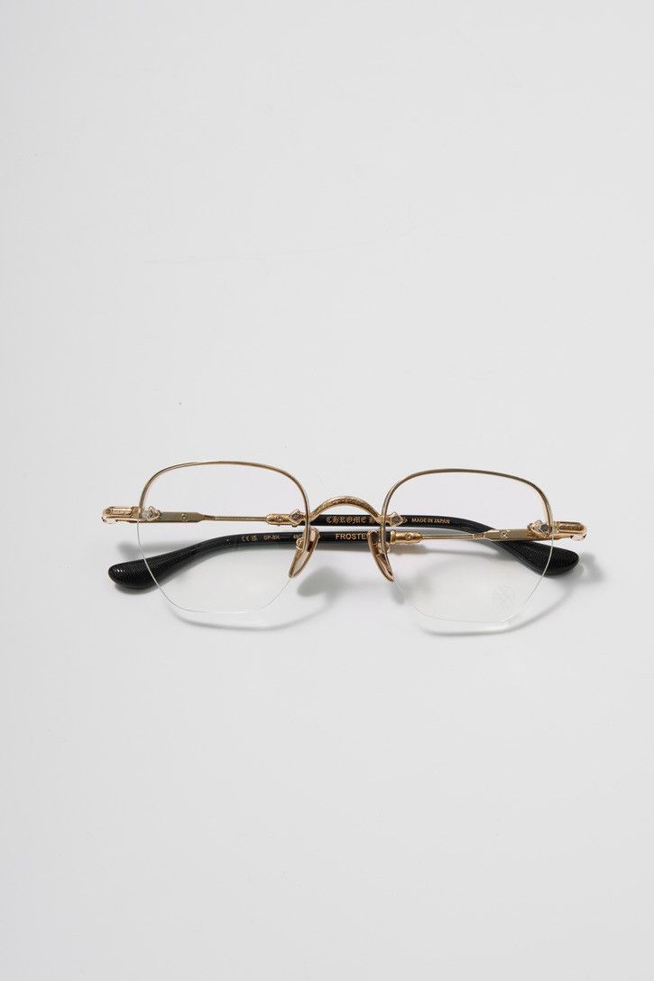 Chrome Hearts CHROME HEARTS FROSTED GOLD PLATED/BLACK Size ONE SIZE - 8 Thumbnail
