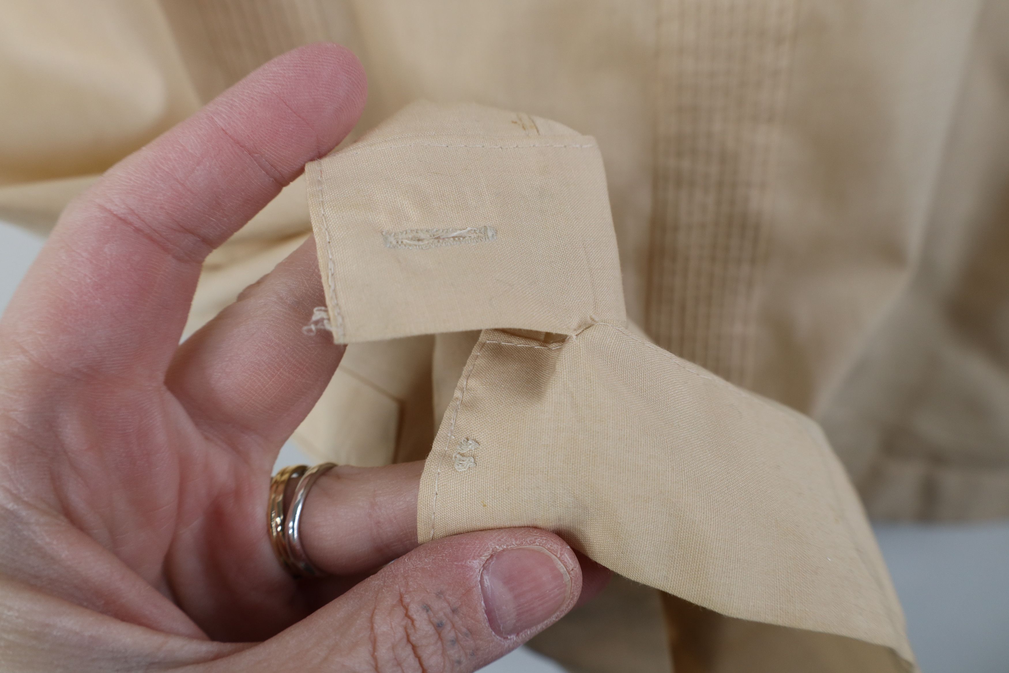 Vintage Vintage 60s 70s Rockabilly Guayabera Wedding Button Shirt Size US L / EU 52-54 / 3 - 10 Thumbnail