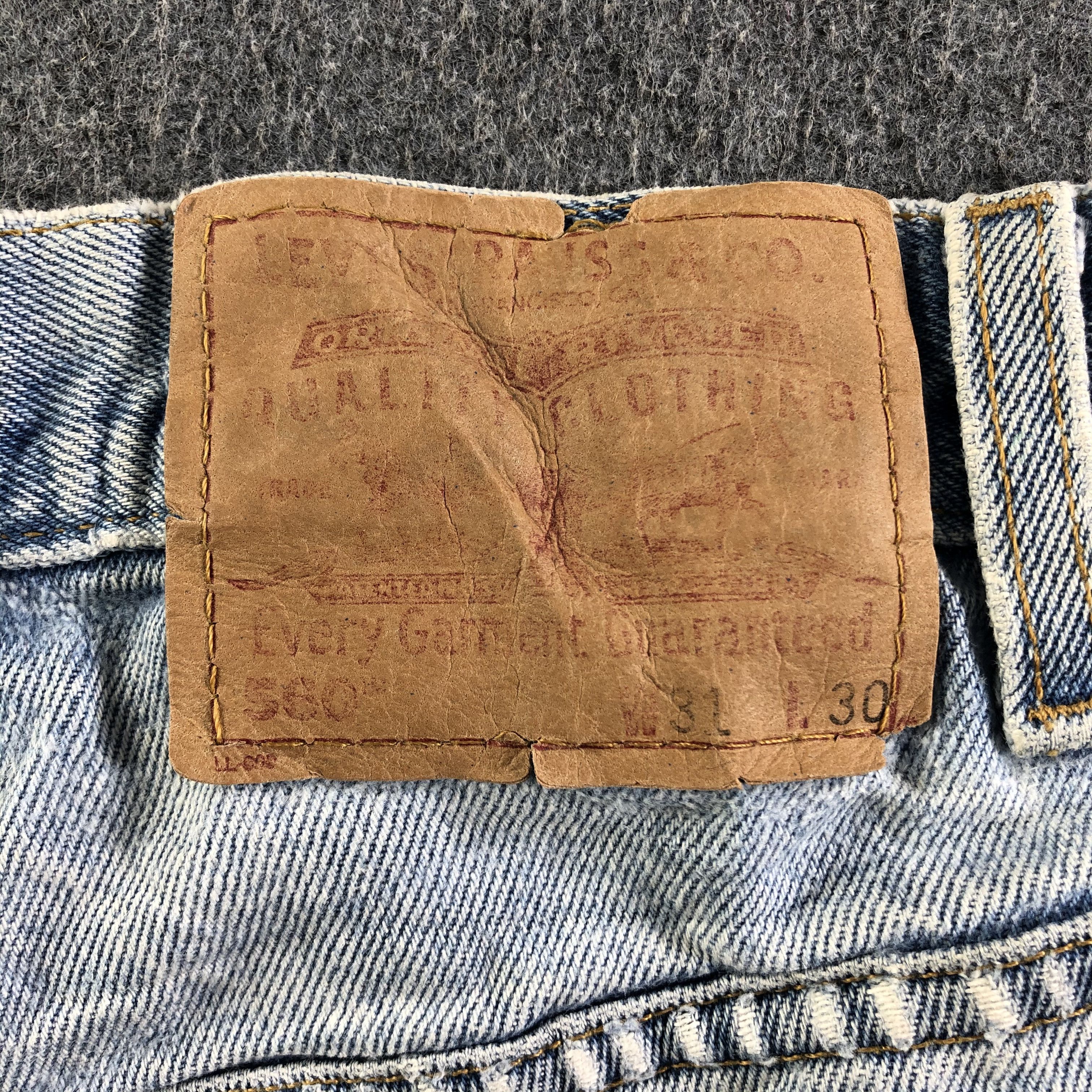 Levi's Vintage Distress Levis 560 Jeans-J3301 Size US 32 / EU 48 - 5 Thumbnail