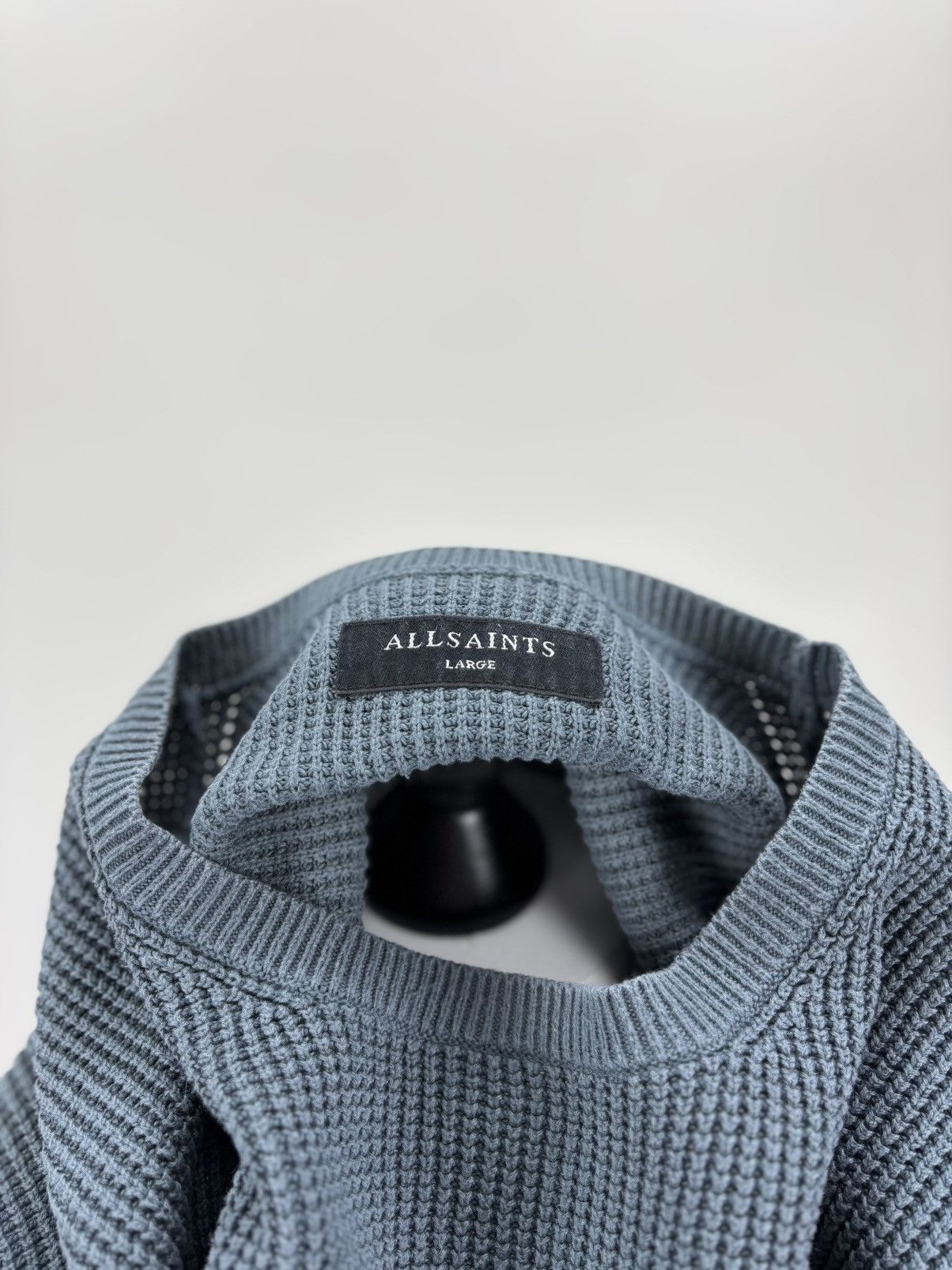 Mens sweater All Saints Size L Color Blue