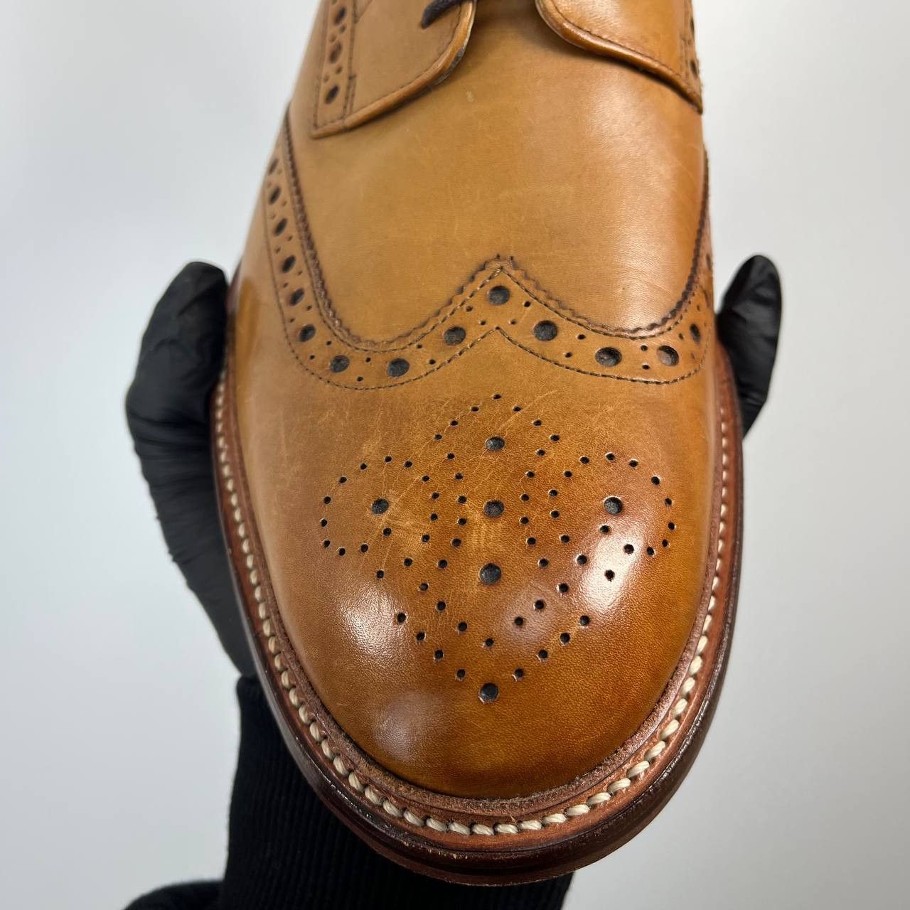 Oliver Sweeney Oliver Sweeney Serpentine Brogue Leather Oxford Size 44 Size US 10 / EU 43 - 5 Thumbnail