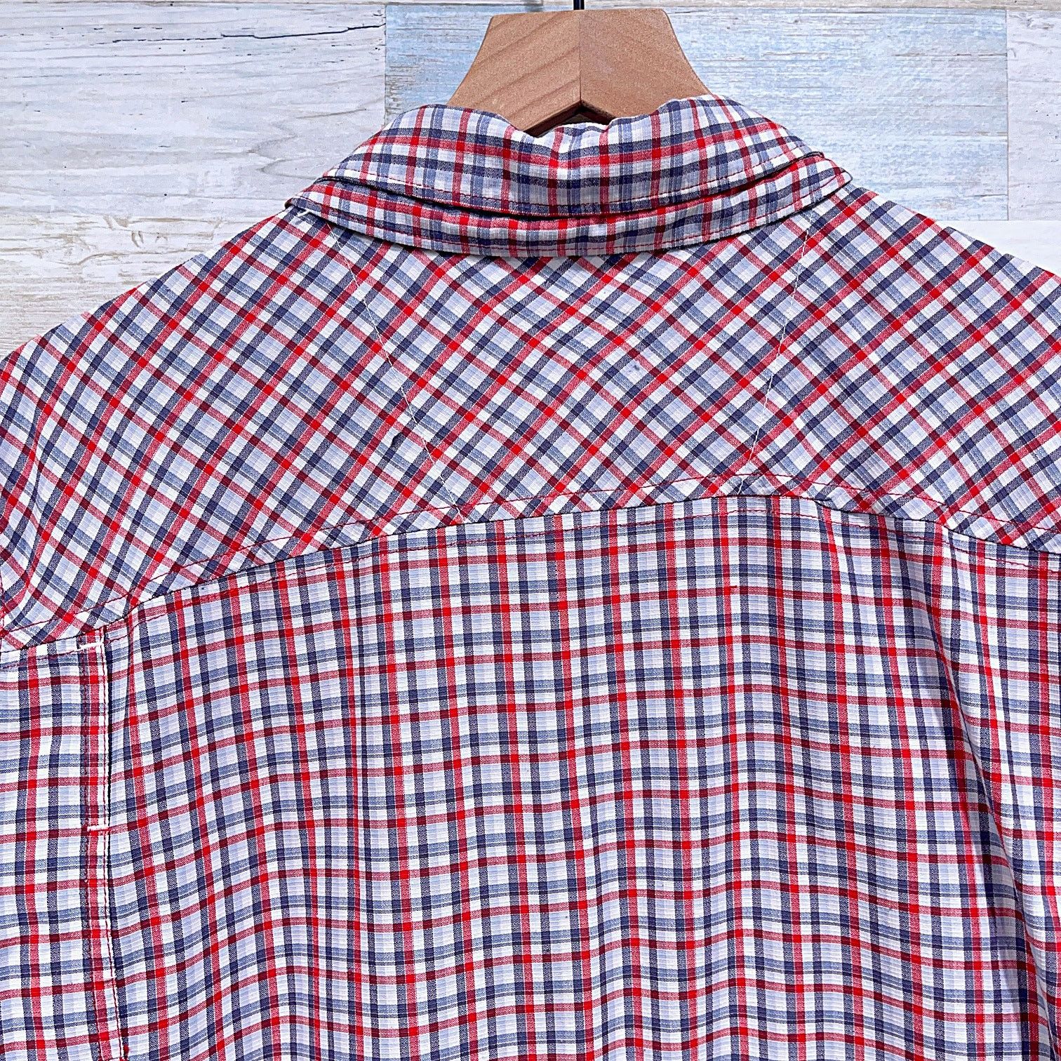 Columbia Columbia Short Sleeve Silver Ridge Hiking Shirt Gray Red L Size US L / EU 52-54 / 3 - 4 Thumbnail