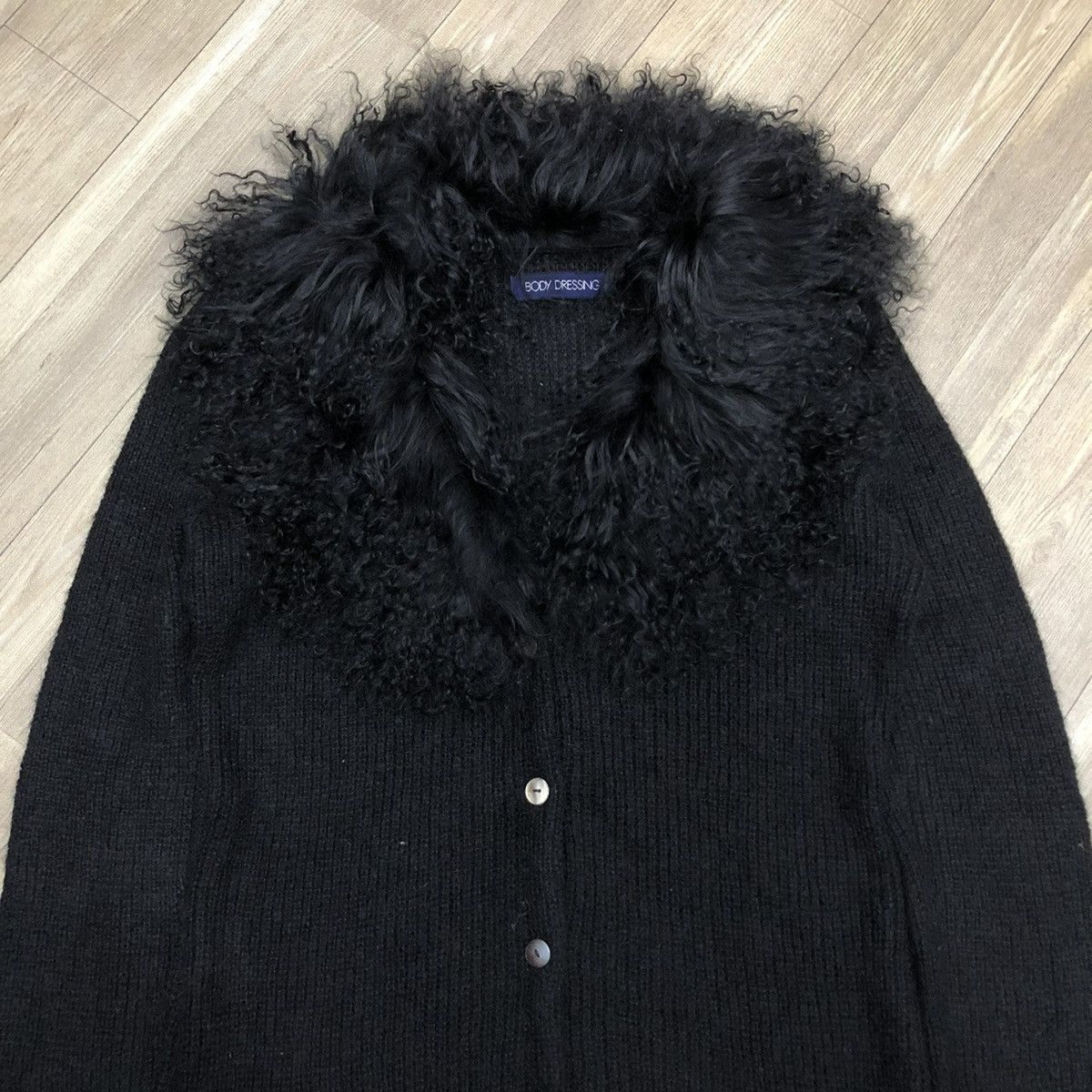 14th Addiction × If Six Was Nine × Le Grande Bleu (L.G.B.) Body Dressing Knitwear Lgb Fur Cardigan Jacket Ifsixwasnine Size US M / EU 48-50 / 2 - 2 Thumbnail