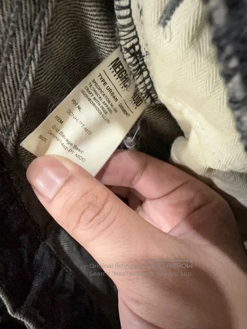 Neighborhood Neighborhood size L Grid Spades Denim Pants, Shorts, 7/8 P Size US 27 - 5 Thumbnail