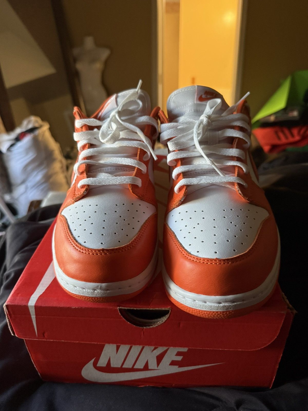 Nike Nike dunk low “Syracuse” Size US 12 / EU 45 - 2 Thumbnail