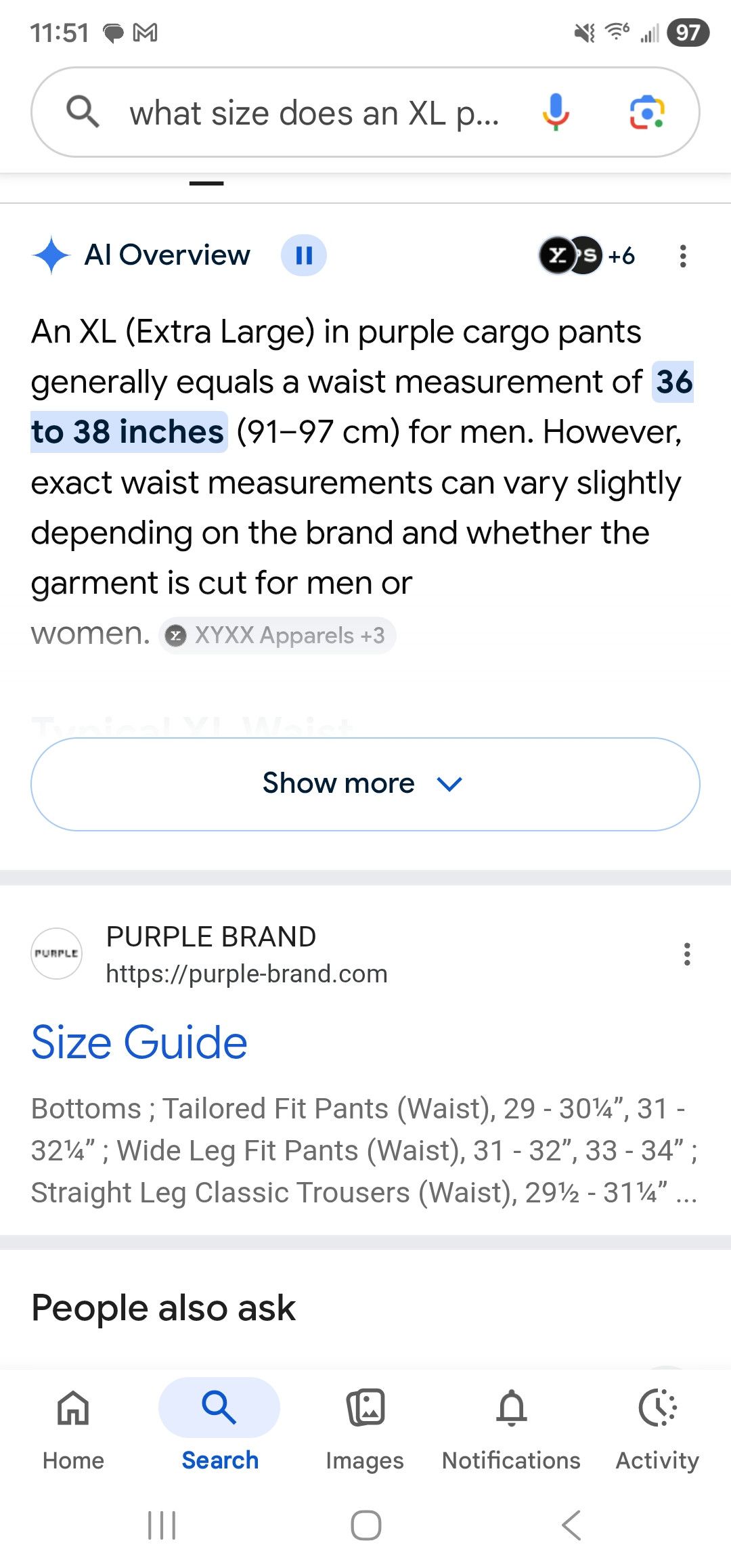 Purple Brand Purple cargo pants Size US 37 - 21 Thumbnail