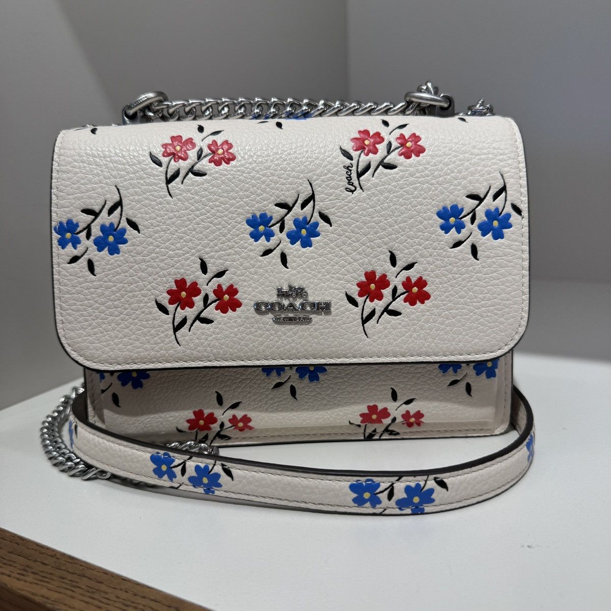 Coach Coach Mini Klare Crossbody With Floral Print CT866 Size ONE SIZE - 8 Thumbnail
