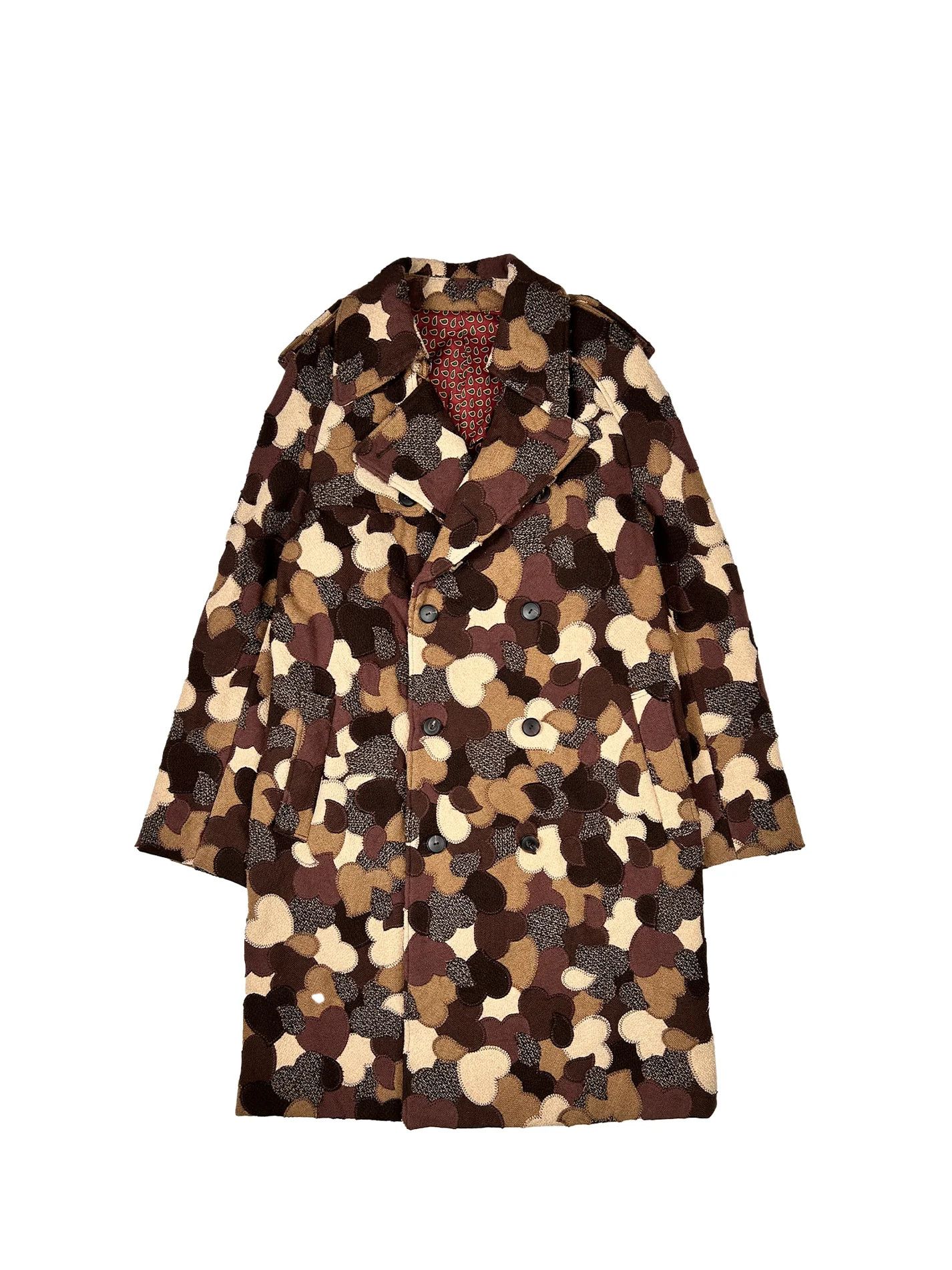 00s number (n)ine patchwork chester coat 【公式通販】