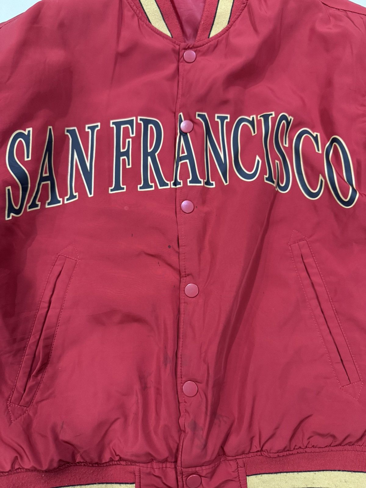 GU GU x NFL 49ERS San Francisco varsity jacket Size US S / EU 44-46 / 1 - 3 Thumbnail