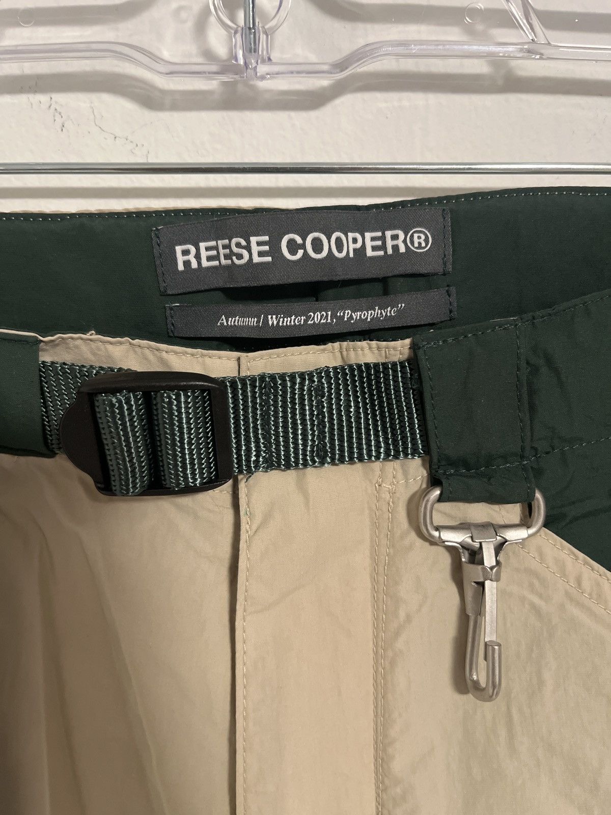 Reese Cooper Reese Cooper Nylon Paneled Sports Trousers Size US 30 / EU 46 - 2 Thumbnail