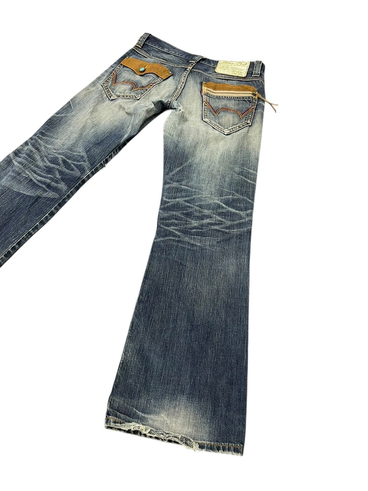 Hysteric Glamour Flare Jeans Edwin Distress amiri margiela goa cdg dior 4🟦1 Size US 33 - 3 Thumbnail