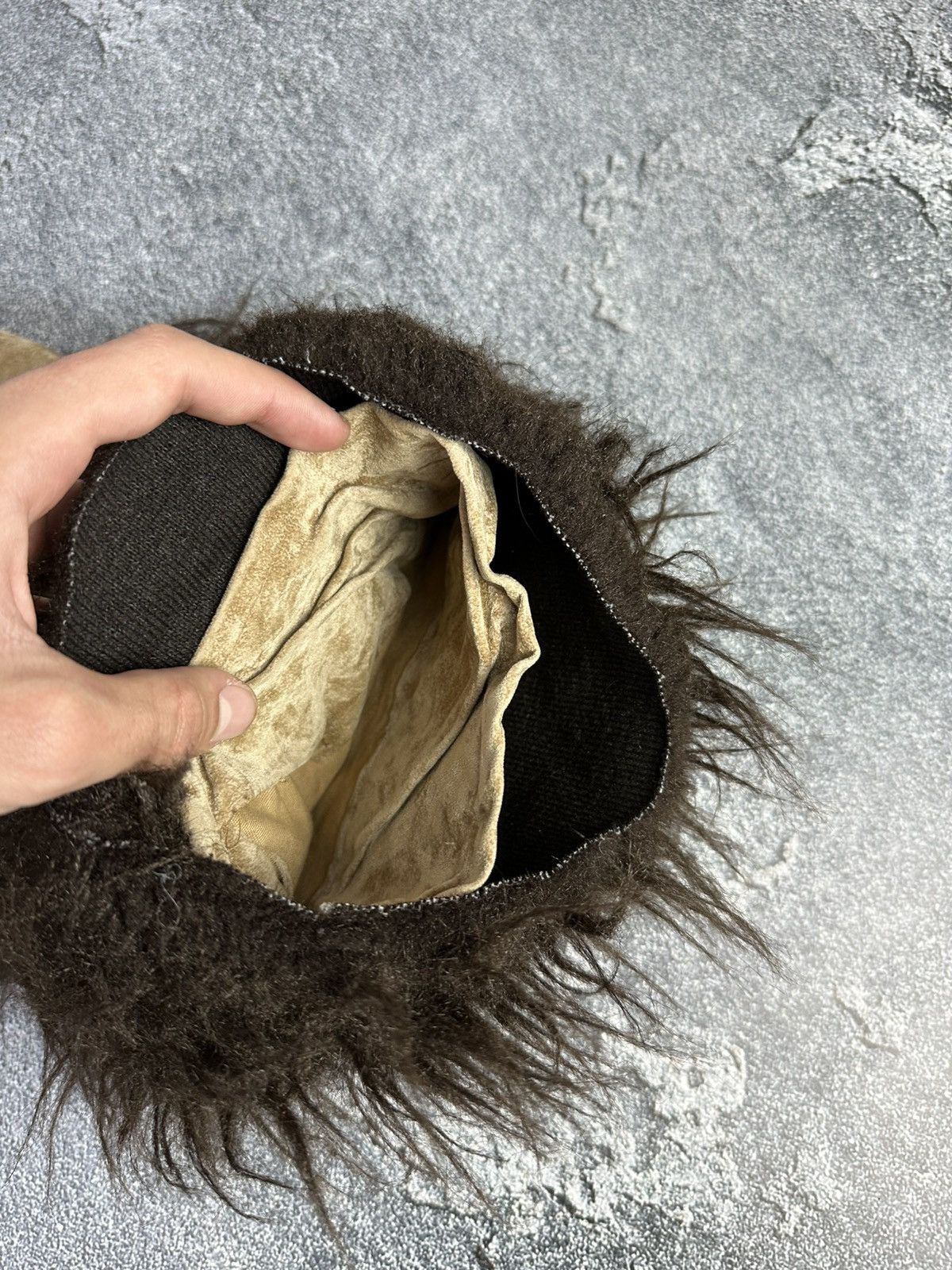 If Six Was Nine Vintage Avantgarde Fur Zipper Jacket Dolche Gabbana Style Size US M / EU 48-50 / 2 - 8 Thumbnail