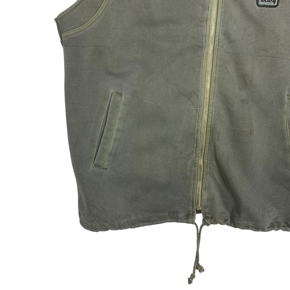 Vintage Vintage NEWH back Big Logo Zipper Vest #3559-C163 Size US L / EU 52-54 / 3 - 5 Thumbnail