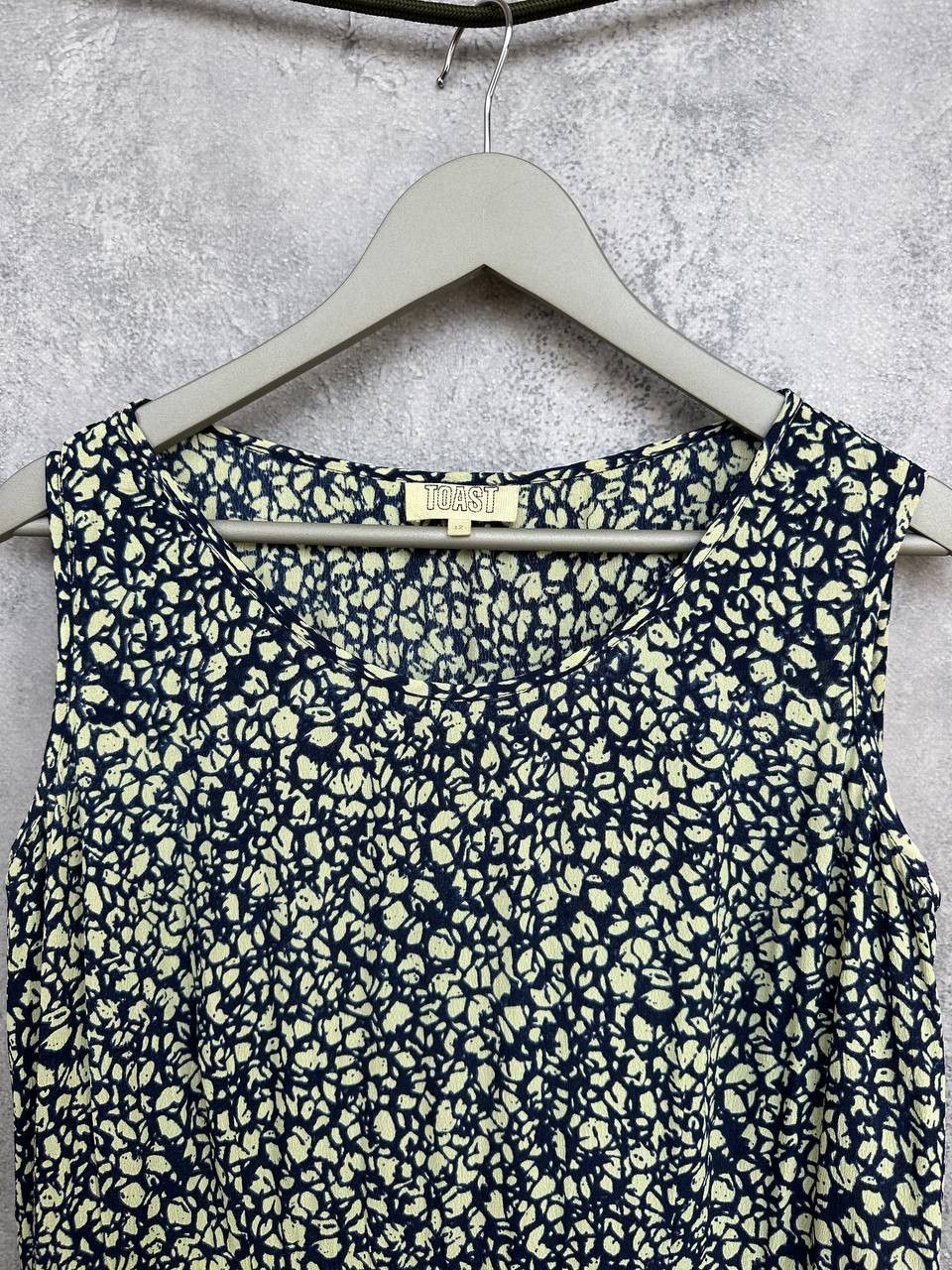 Other TOAST Maxi Dress 100% Viscose Abstract Floral Sleeveless Size M / US 6-8 / IT 42-44 - 4 Thumbnail