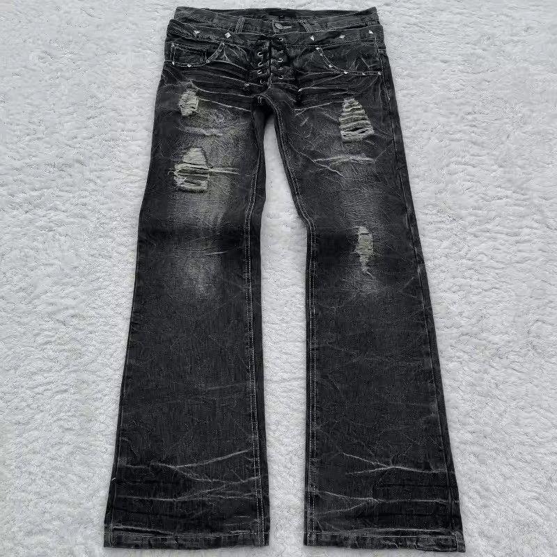 Other Mretro double waisted jeans Size US 34 / EU 50 - 1 Thumbnail