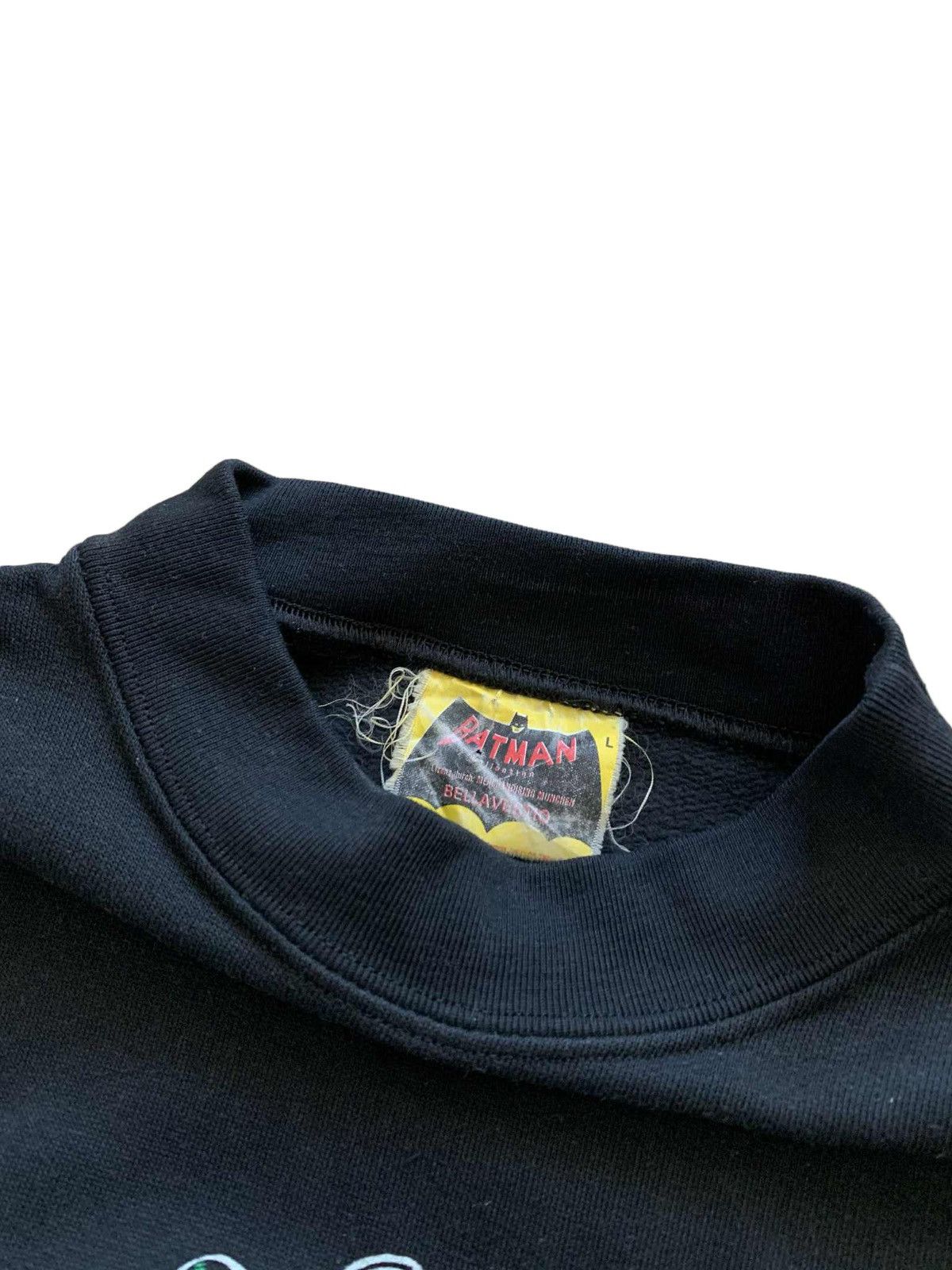 Vintage Vintage 1989 Joker sweatshirt batman crewneck 1989 black Size US L / EU 52-54 / 3 - 3 Thumbnail