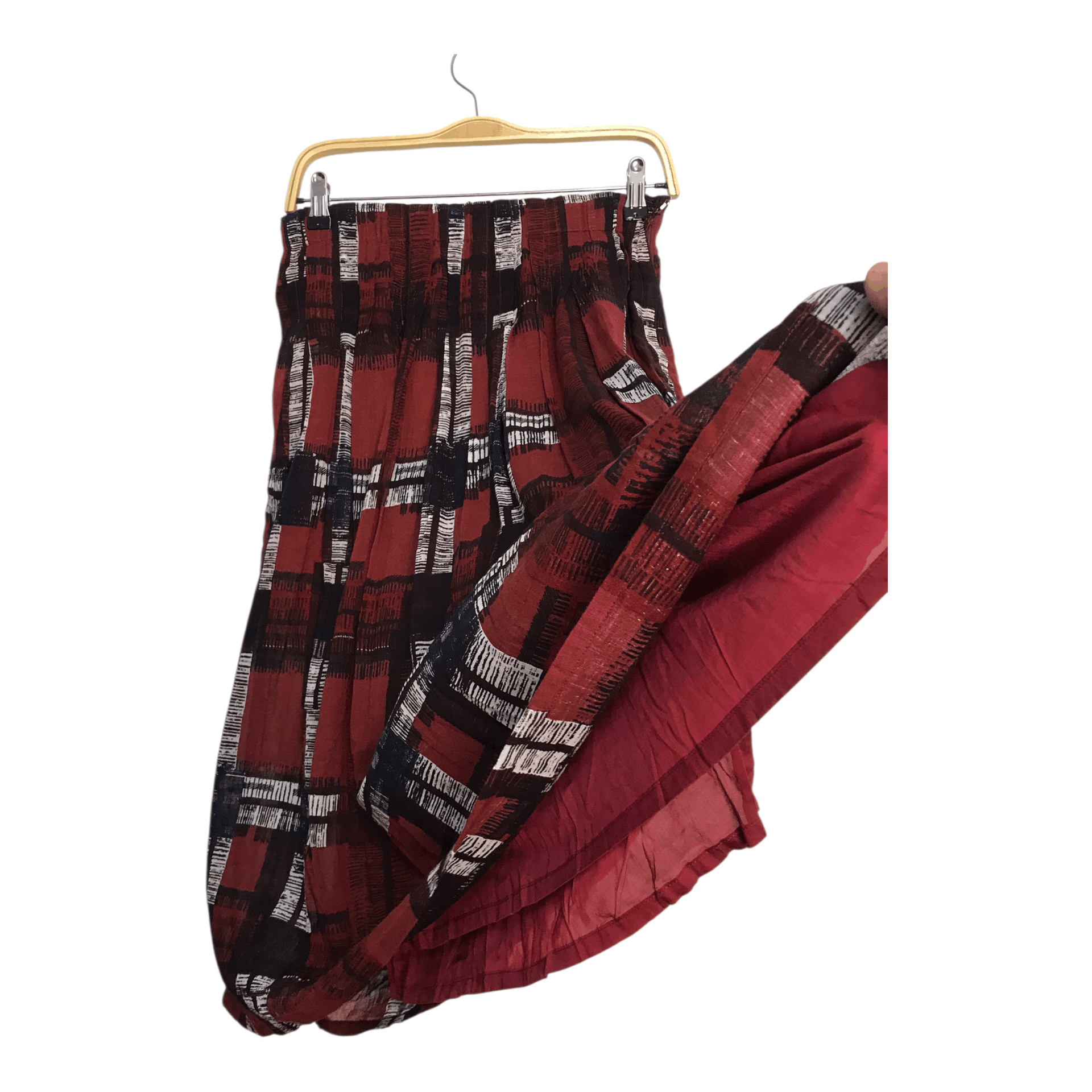 Issey Miyake Issey Miyake Plantation Print Skirt Size M / US 6-8 / IT 42-44 - 4 Thumbnail