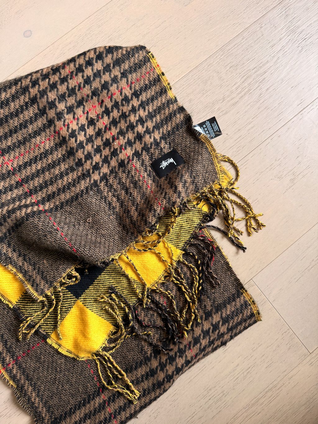 Stussy Stussy Double Faced Wool Scarf Size ONE SIZE - 4 Thumbnail
