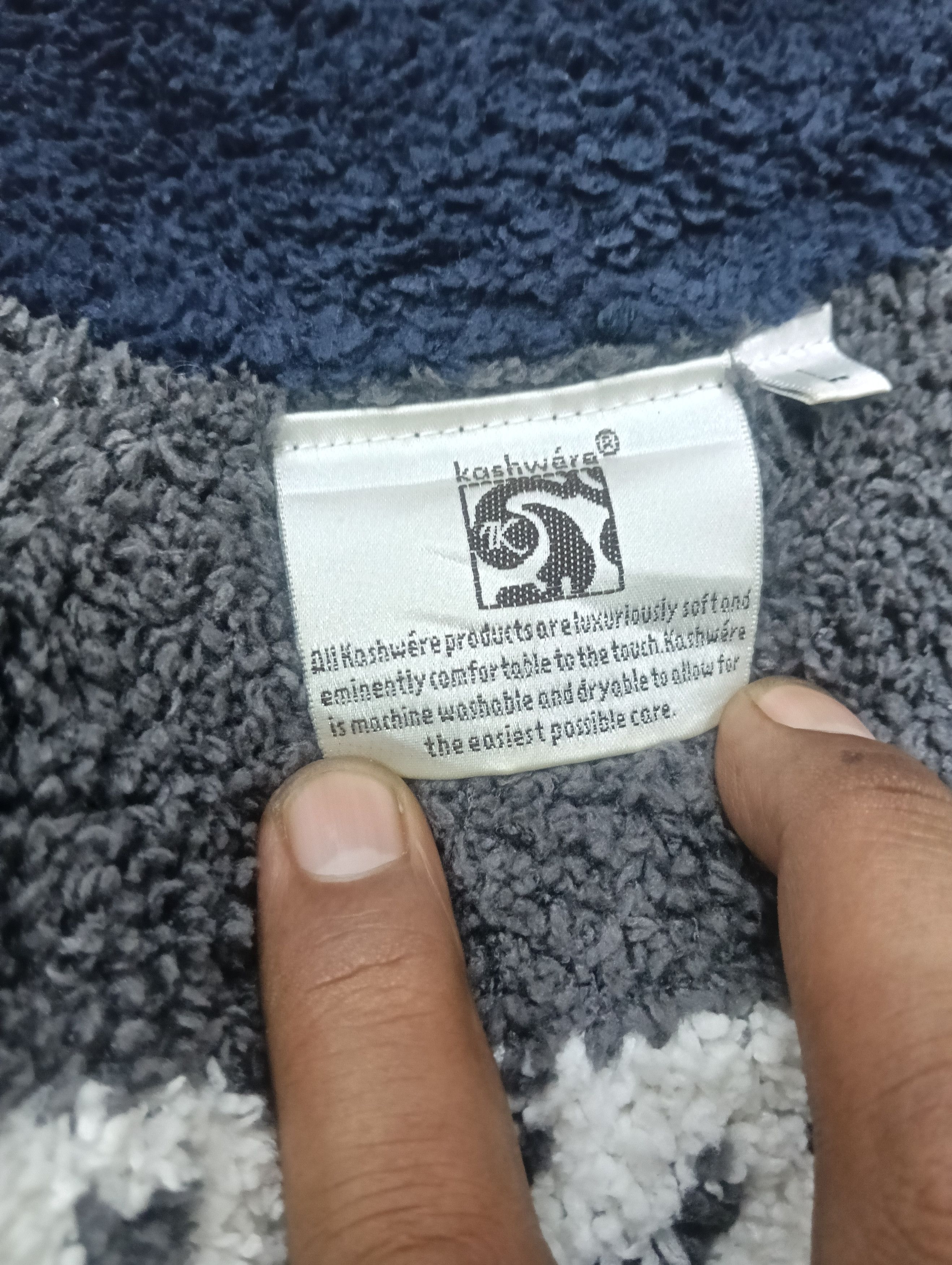Beauty Beast × Errolson Hugh × Japanese Brand Vintage Kashwere Like Fleece Size US L / EU 52-54 / 3 - 7 Thumbnail