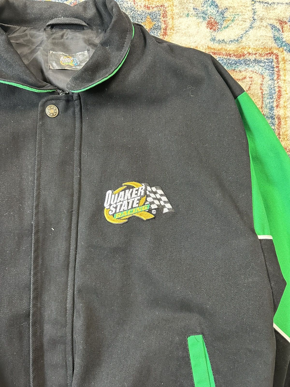 Vintage Vintage Quaker State Racing Jacket Large Size US L / EU 52-54 / 3 - 5 Thumbnail
