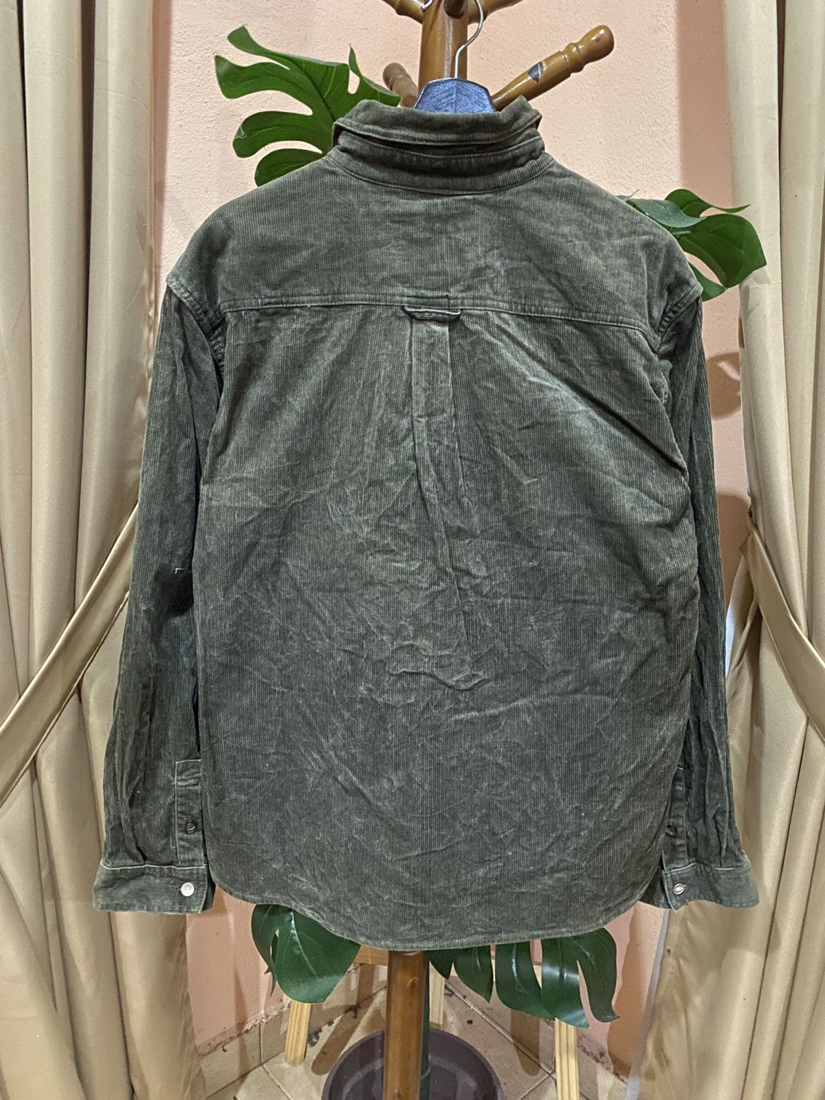 Katharine Hamnett London Katharine Hamnett London Corduroy Shirt Button-Up Workwear Size US L / EU 52-54 / 3 - 6 Thumbnail