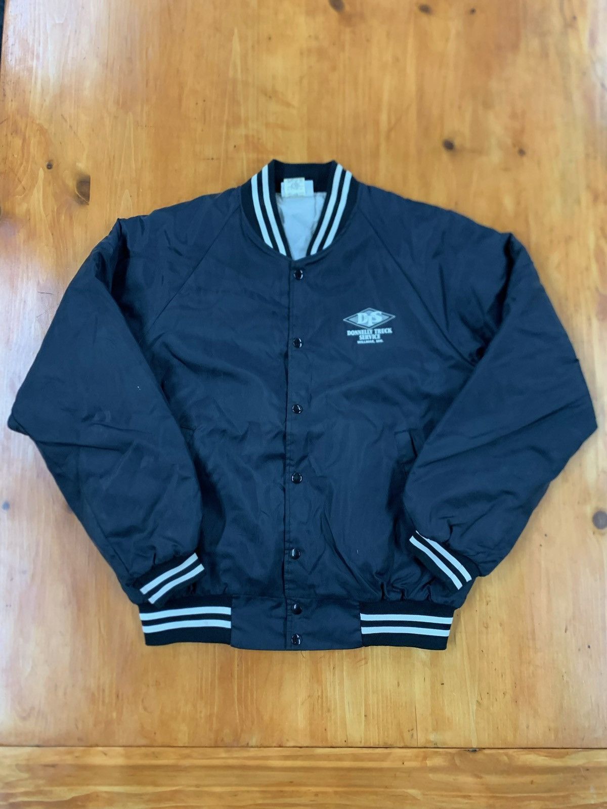 Vintage Vintage DTS Company Satin Jacket Size US L / EU 52-54 / 3 - 1 Thumbnail