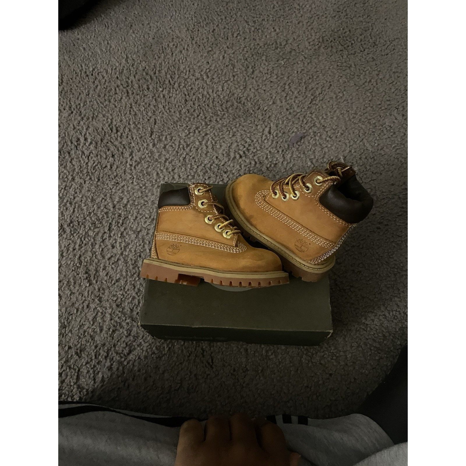 Timberland Size 4c-Timberland Premium 6-Inch Waterproof Wheat Boots US Size US 5 / EU 37 - 2 Thumbnail