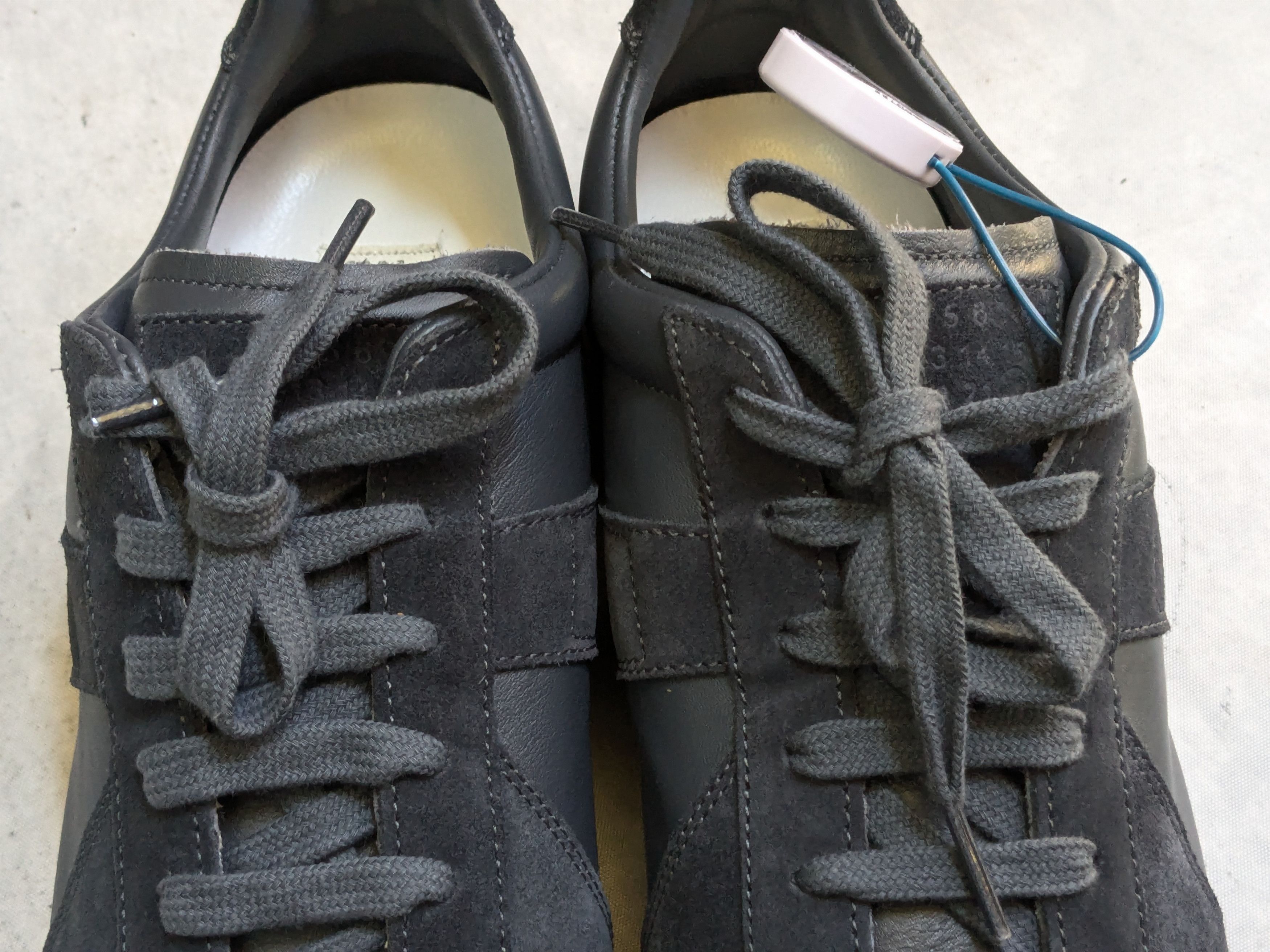Maison Margiela Maison Margiela GAT Blue 8 41 Low Tops Suede Leather Size US 8 / EU 41 - 3 Thumbnail