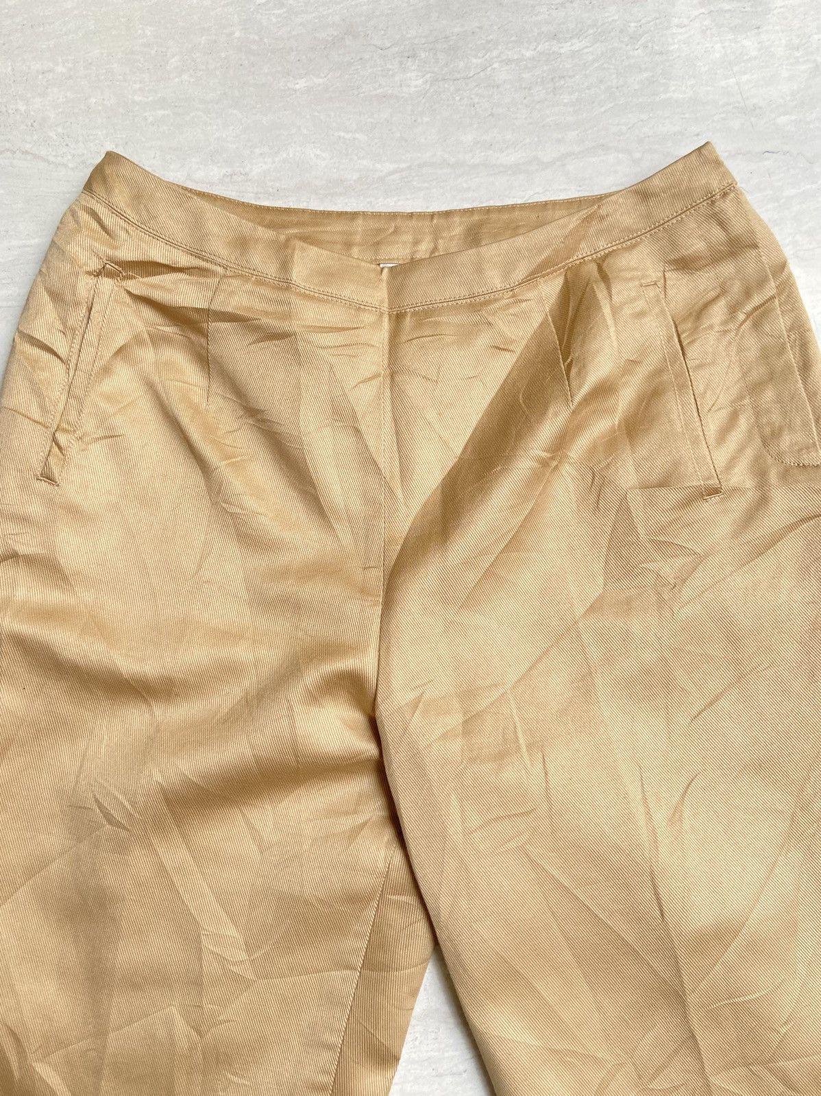 Givenchy GIVENCHY Cream Long Pants Size US 26 / EU 42 - 8 Thumbnail
