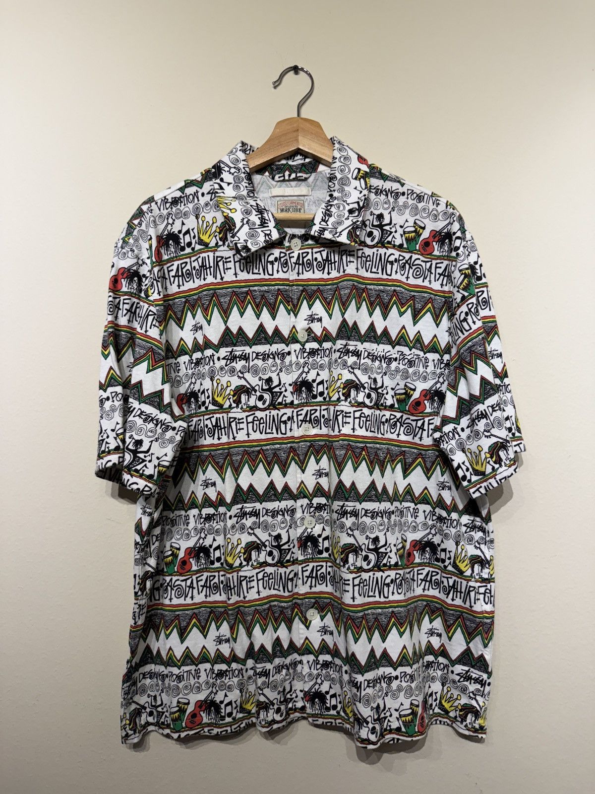 Our Legacy × Stussy Stussy x Our Legacy Country Shirt Overdyed