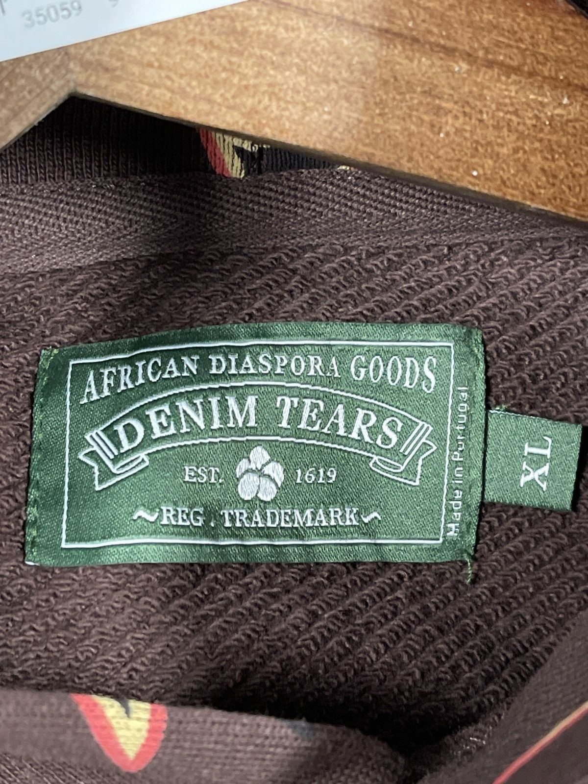 DENIM TEARS Denim Tears Brown “Every Tears a Star” Size L Size US L / EU 52-54 / 3 - 7 Thumbnail