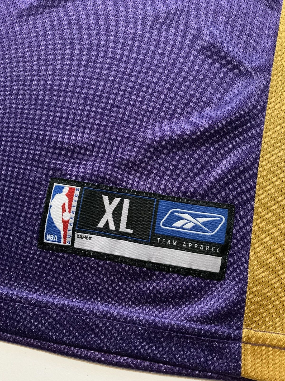 NBA × Reebok Los Angeles Lakers Brian Grant NBA #55 NBA Basketball Jersey Size US XL / EU 56 / 4 - 6 Thumbnail
