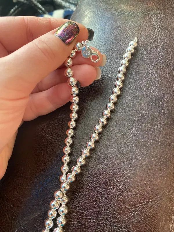 Jewelry Ball Beads Necklace🔥🔥🔥 Size ONE SIZE - 4 Thumbnail