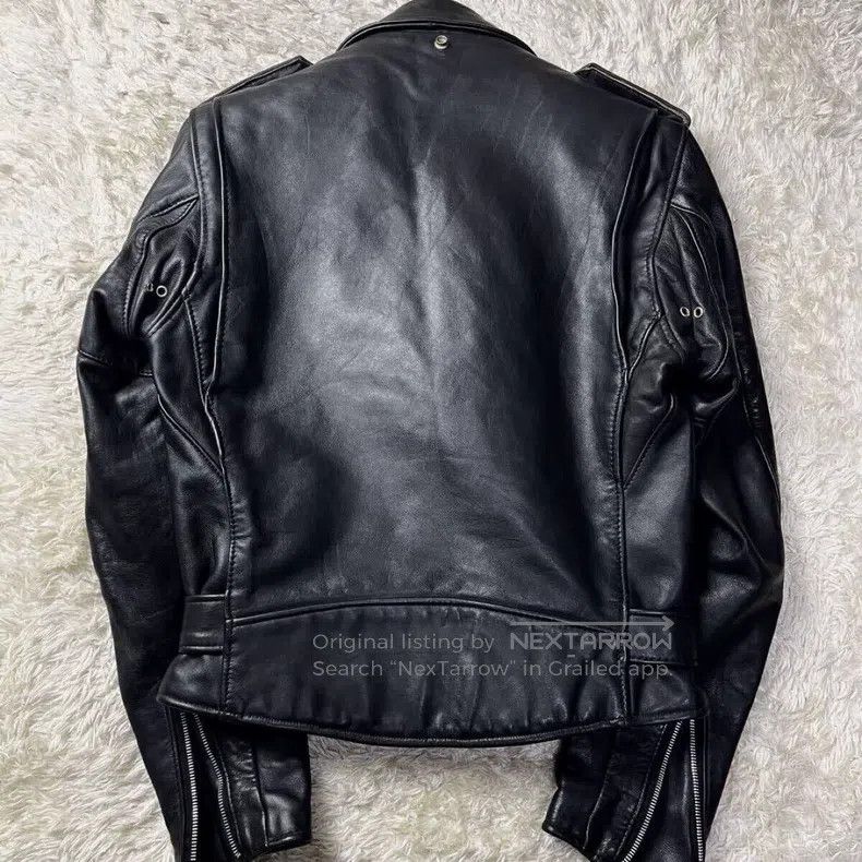 Schott Schott 618 cable-stayed leather jacket Size US S / EU 44-46 / 1 - 5 Thumbnail