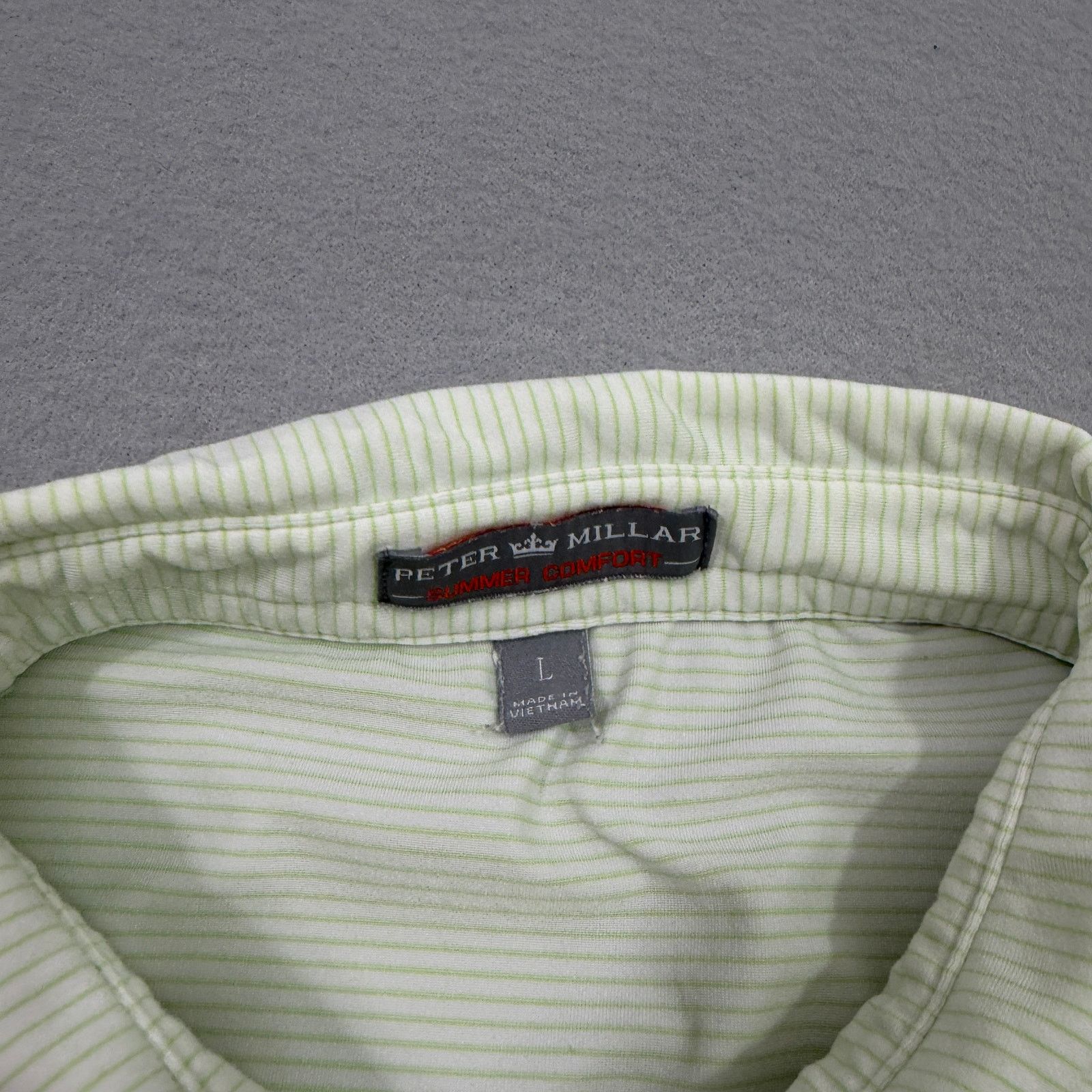Peter Millar Peter Millar Summer Comfort Polo Shirt Men's Large Green Size US L / EU 52-54 / 3 - 4 Thumbnail