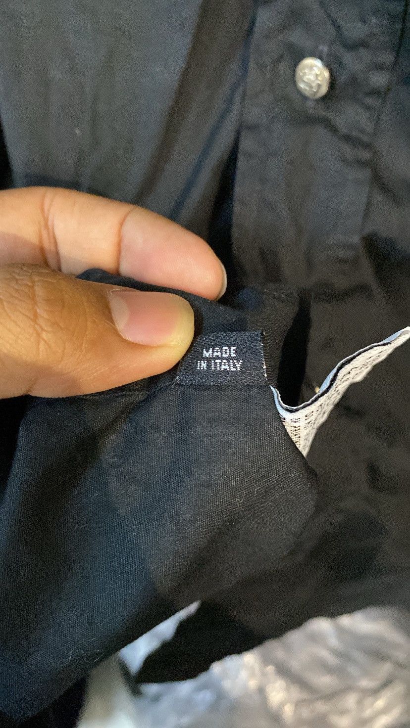 Designer × Versace Jeans Couture Versace Jeans Couture Shirt Button Up Black Size US XL / EU 56 / 4 - 7 Thumbnail