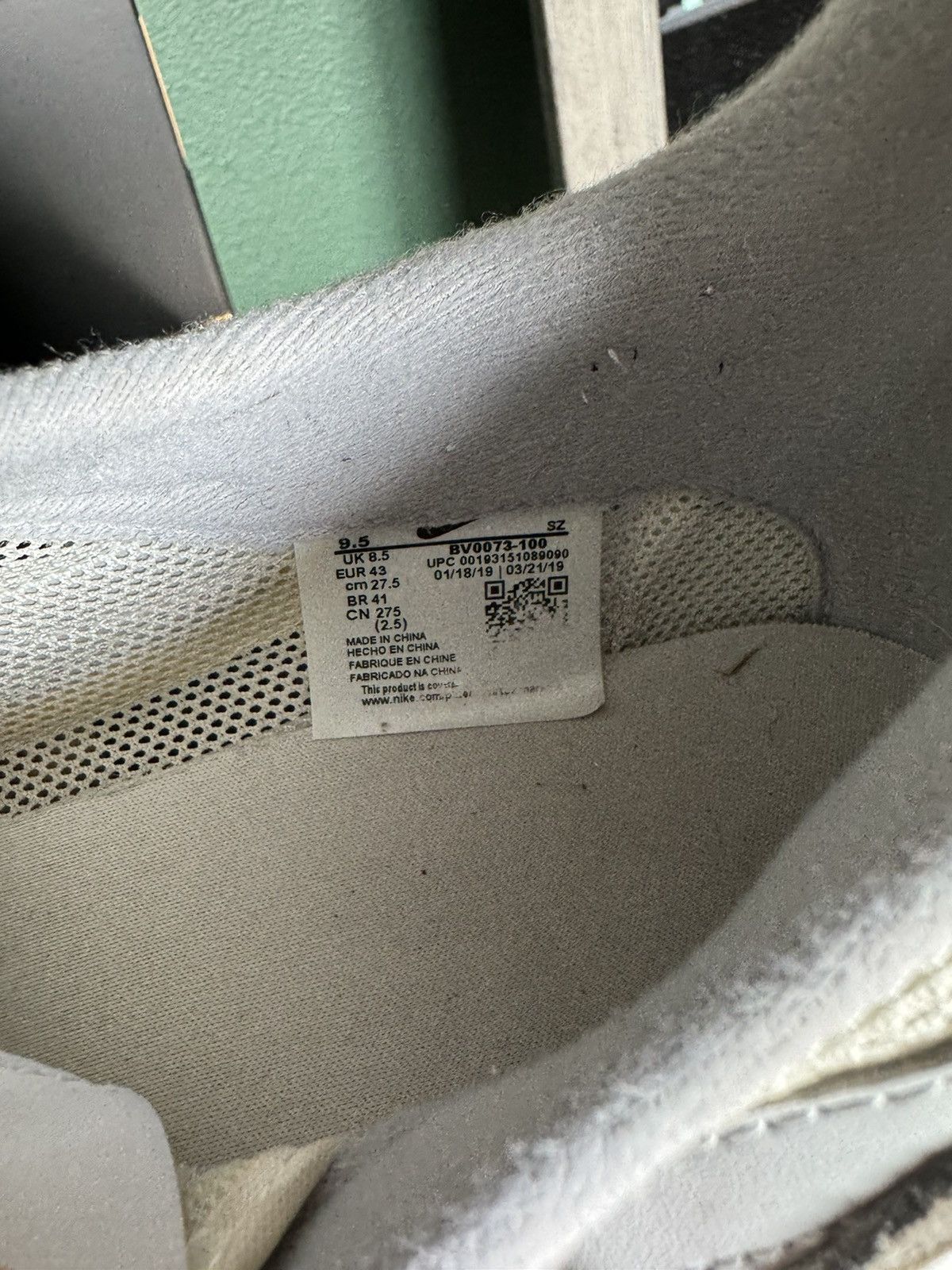 Nike × Sacai Nike X Sacai ‘Summit White’ 2019 Size US 9.5 / EU 42-43 - 5 Thumbnail